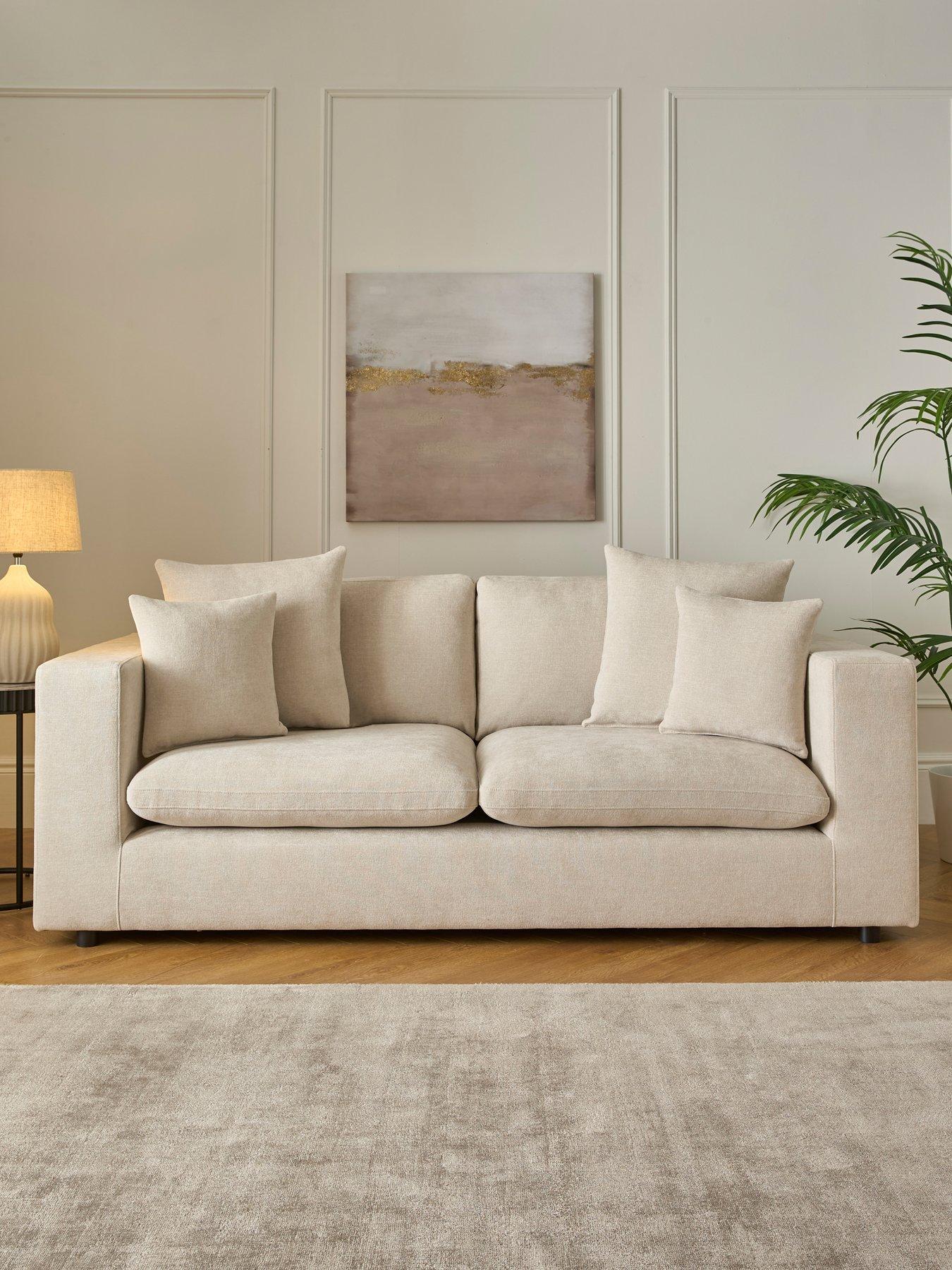 The Very Collection Missouri 3 Seater Fabric Sofa