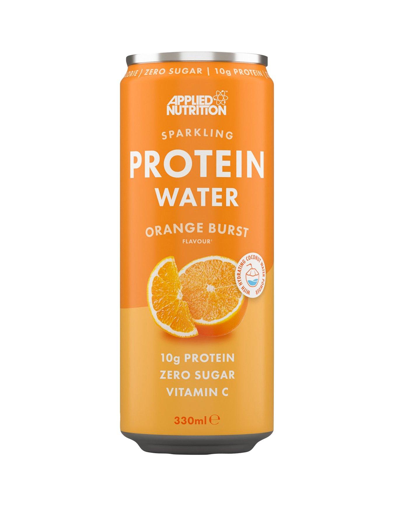 Applied Nutrition SPARKLING PROTEIN WATER ORANGE BURST 330ML x 12