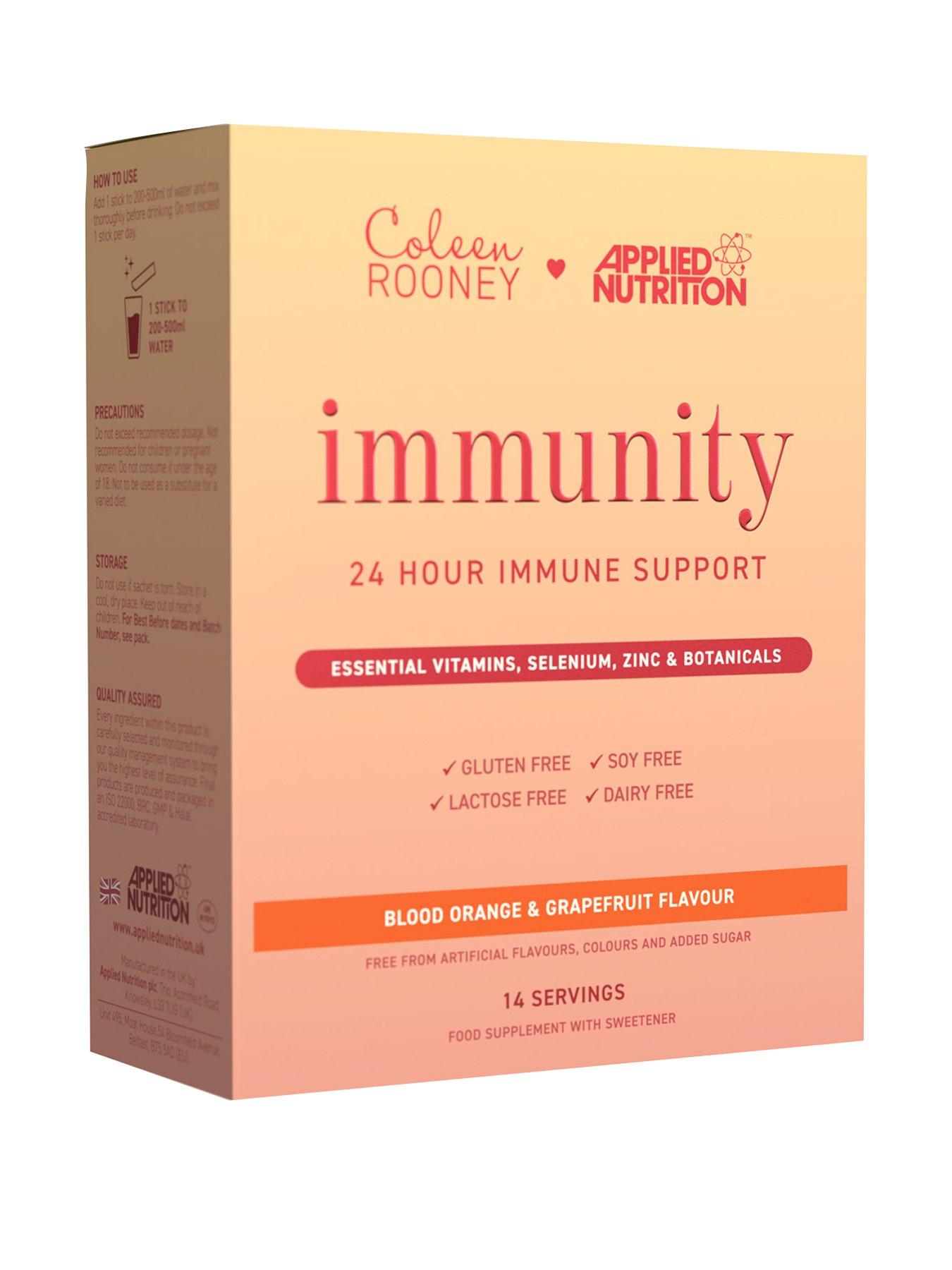 Applied Nutrition Coleen Rooney Immunity Secret Powder - Orange  &  Grapefruit (14 Sachets)