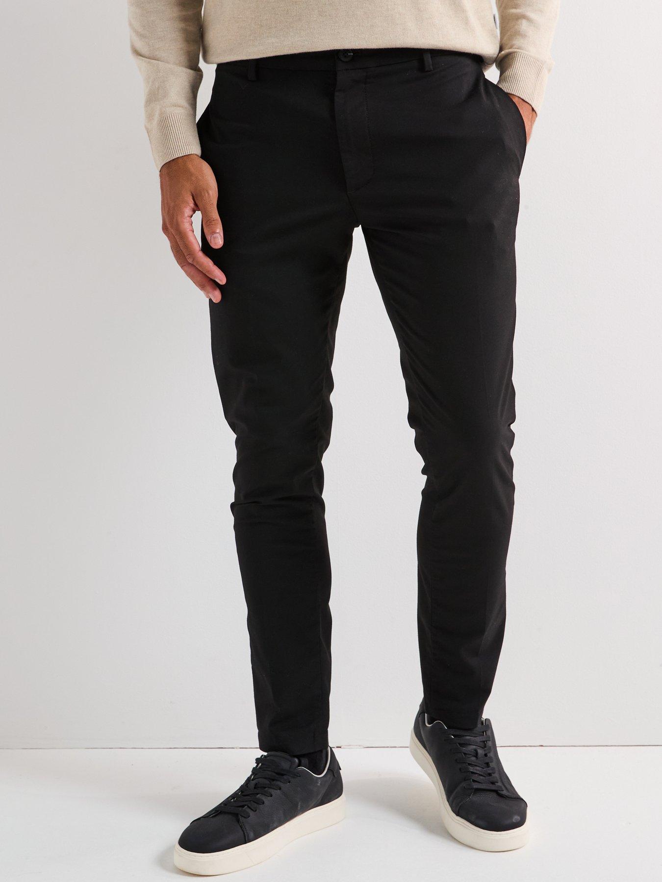 Jack & Jones Marco Flint Slim Fit Chinos - Black