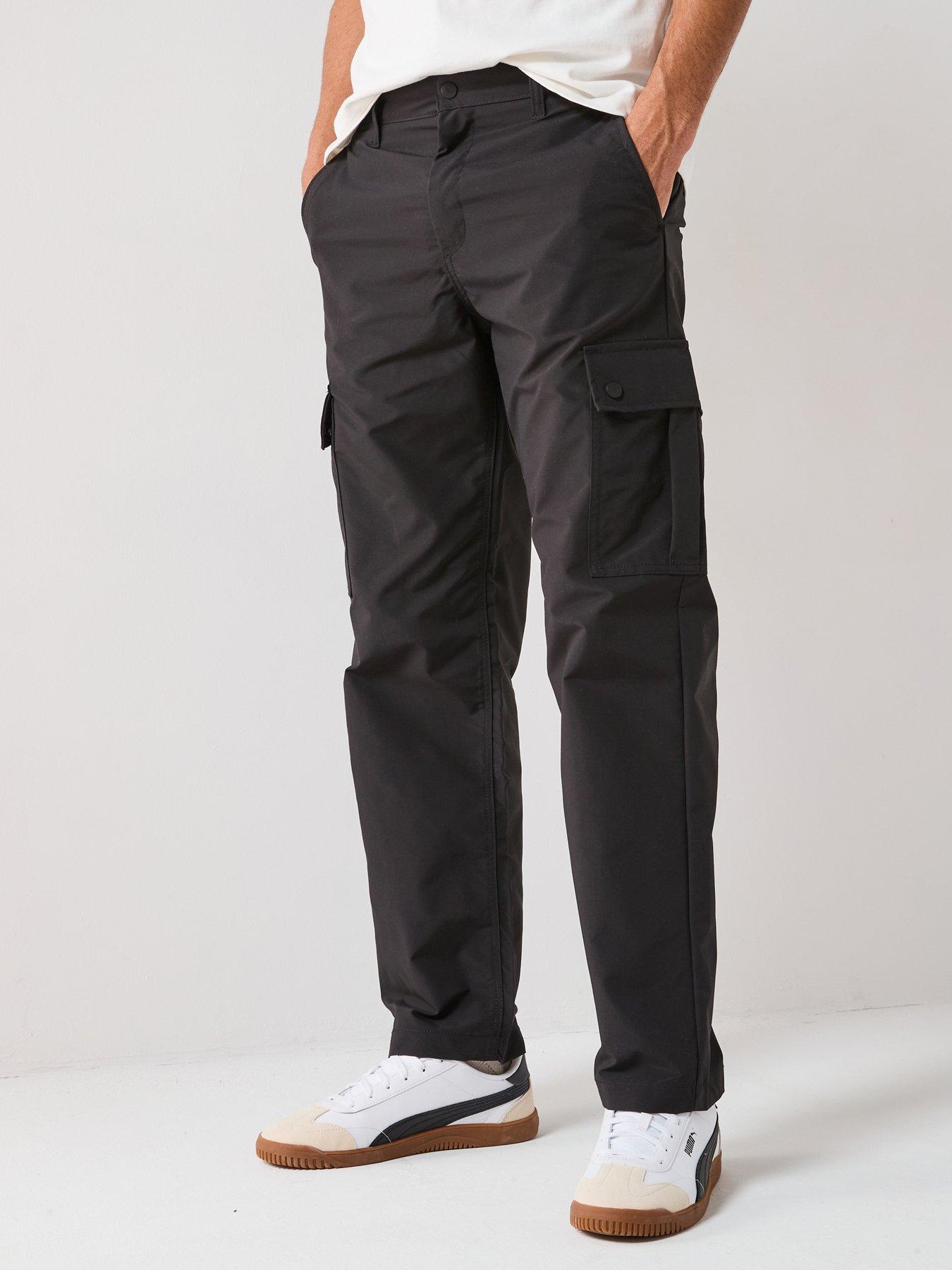 jack-jones-karl-kurtis-snap-tech-cargo-pants-blackfront