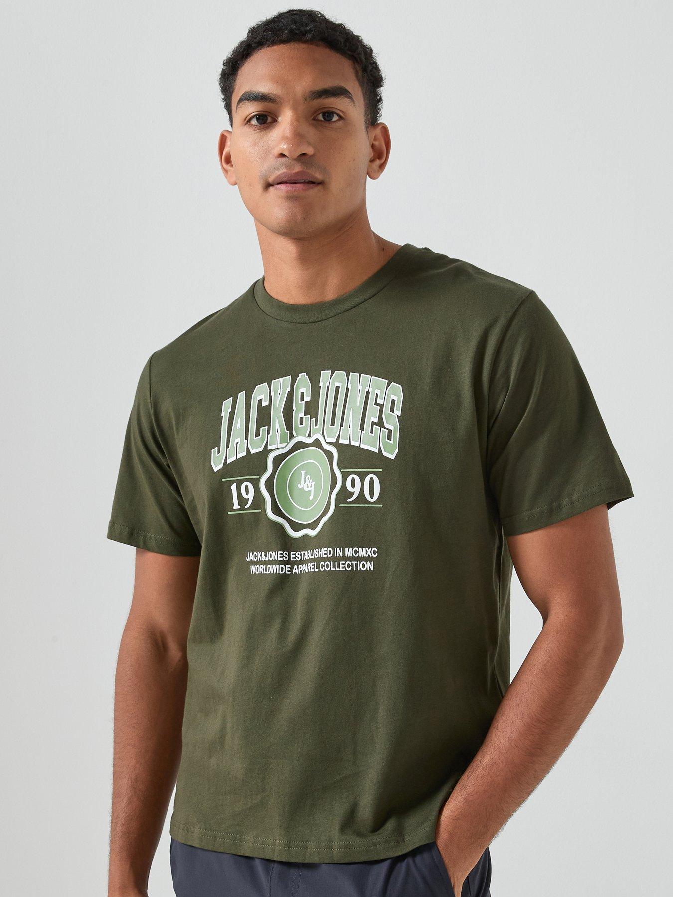 jack-jones-graphic-short-sleeve-t-shirt-greenfront