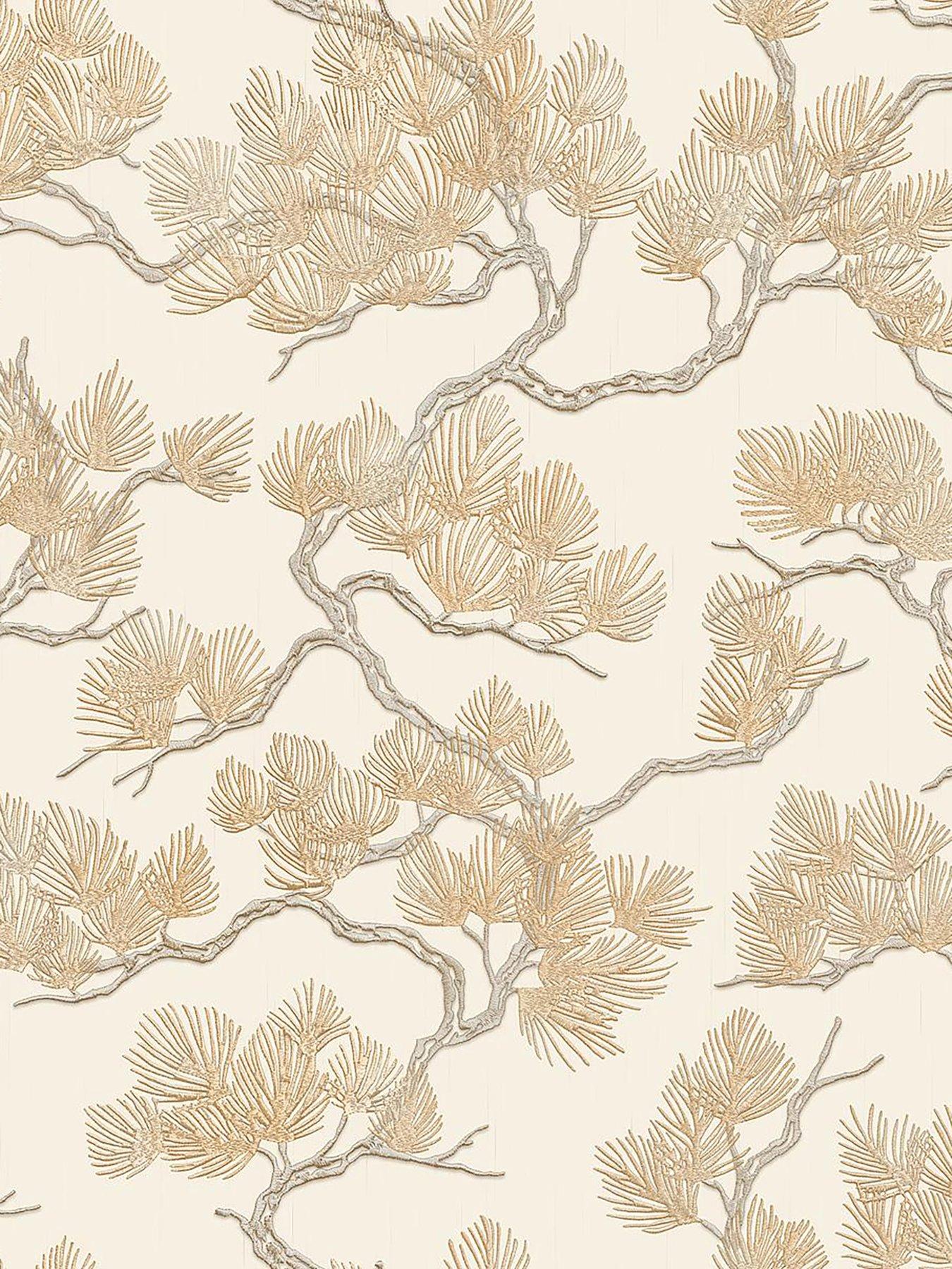 design-id-wall-fabric-pine-tree-wallpaper-goldstillFront
