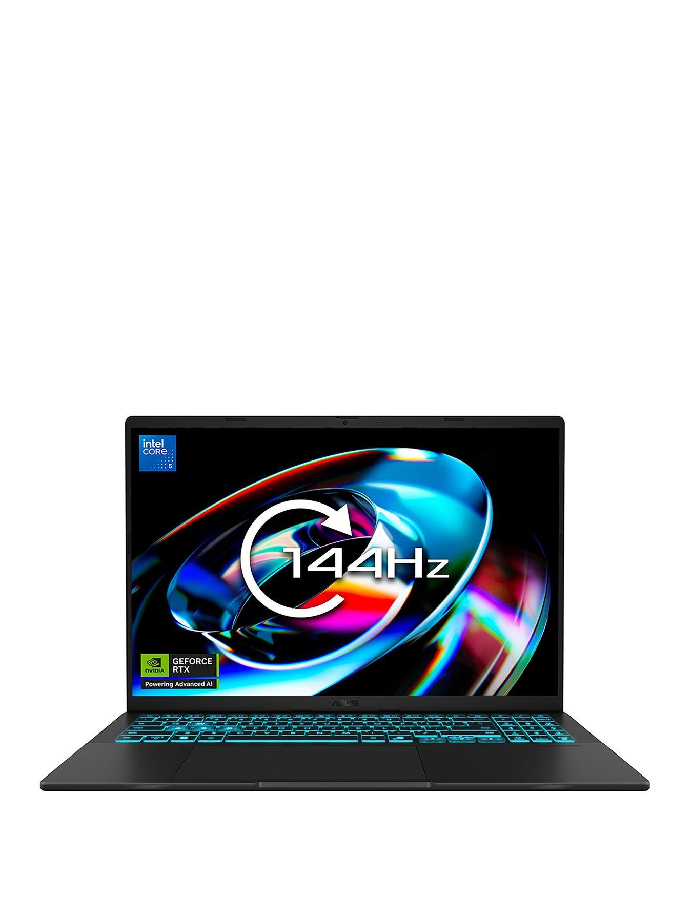 Asus V16 Gaming Laptop - 16in WUXGA (144Hz) - Intel Core 5 - RTX 4050 - 16GB RAM - 512GB SSD - Black