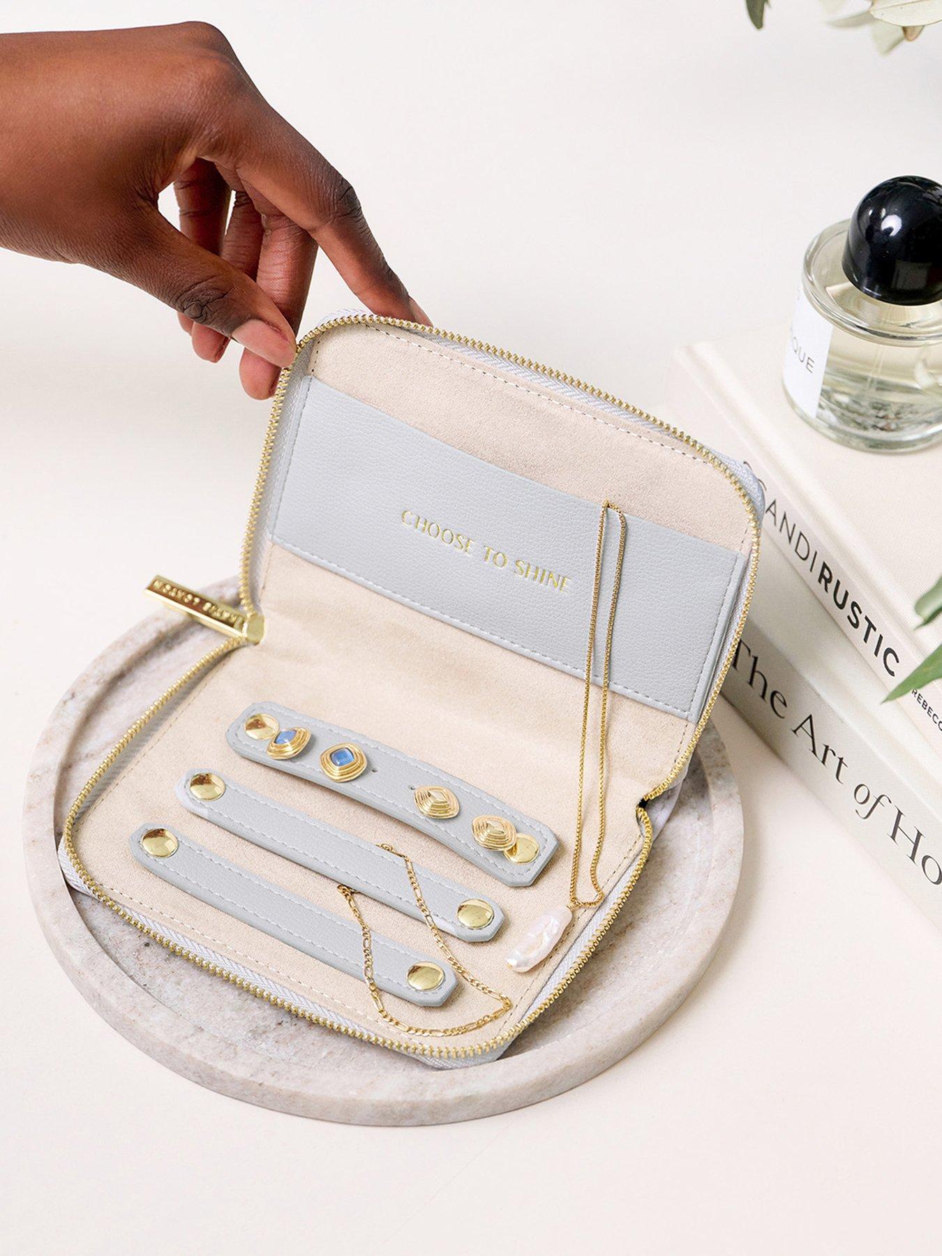 Image 1 of 3 of Katie Loxton Slim Jewellery Case , Choose To Shine