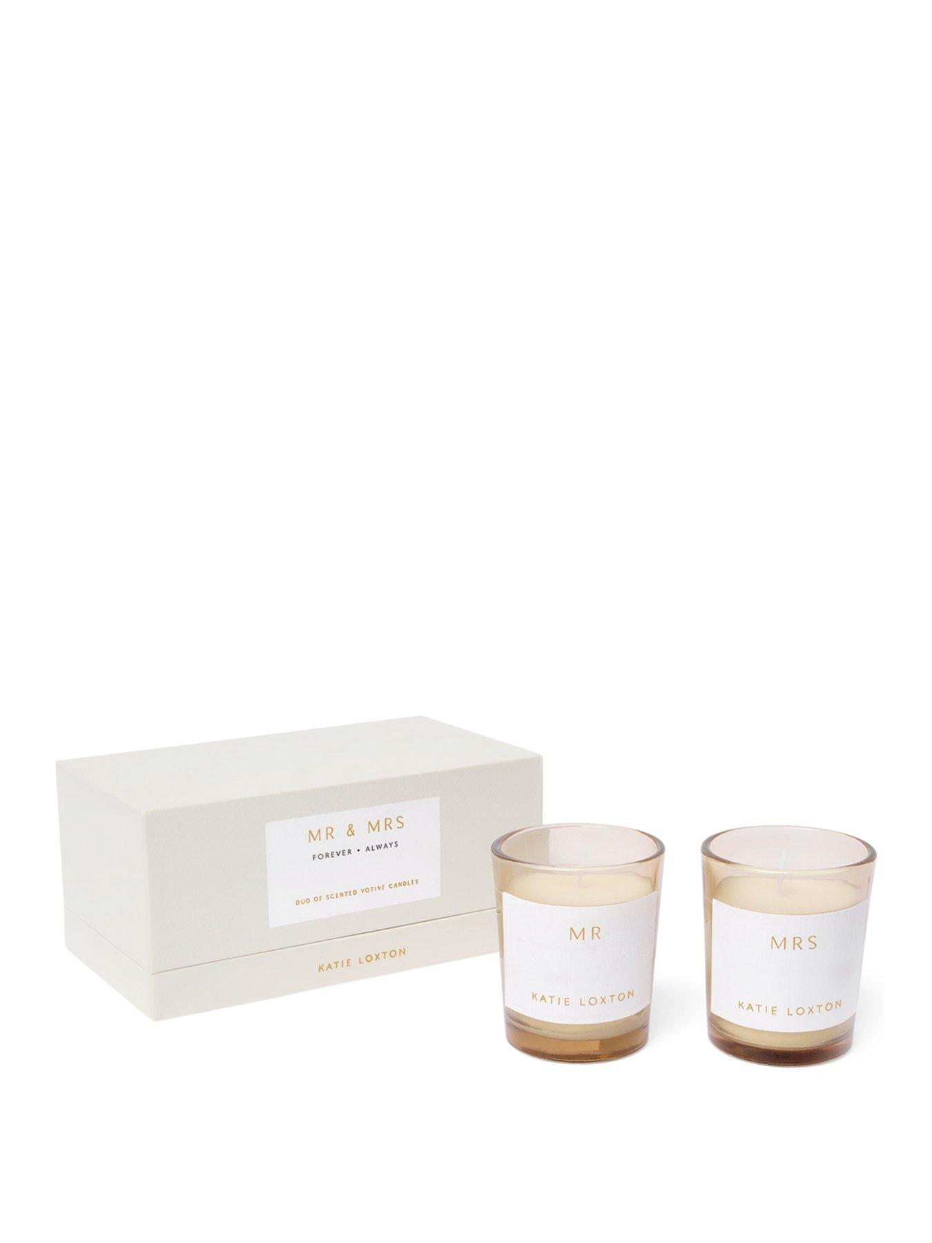 Image 2 of 3 of Katie Loxton Duo Votive Candles , Mr And Mrs