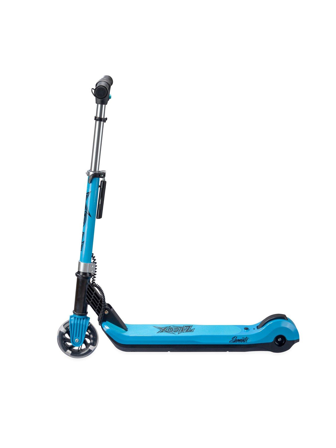 xootz-elements-electric-folding-kids-scooter-bluedetail