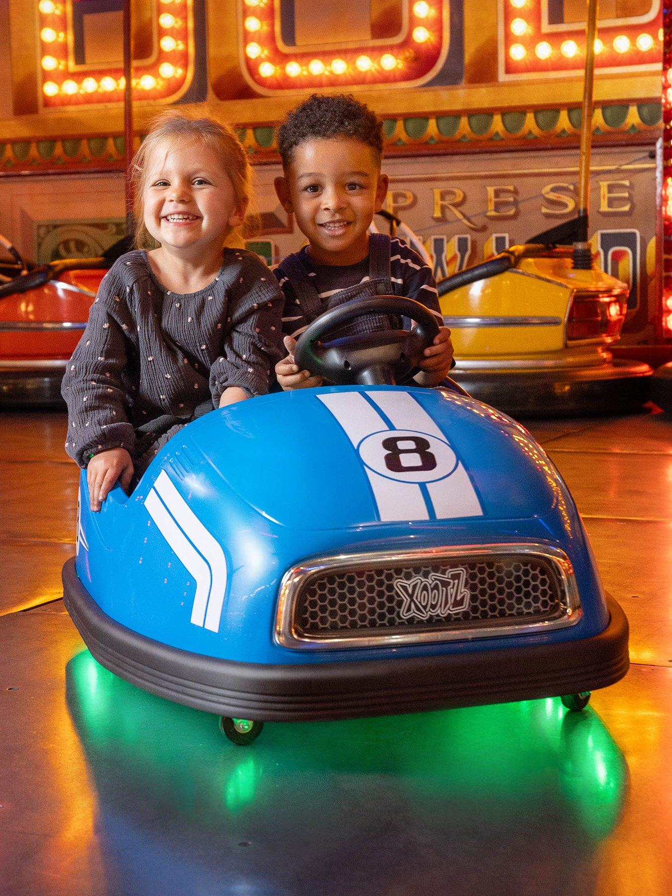 Image 1 of 8 of XOOTZ Kids Big Bumper Car - Two Seater - 360 Spin Ride-On