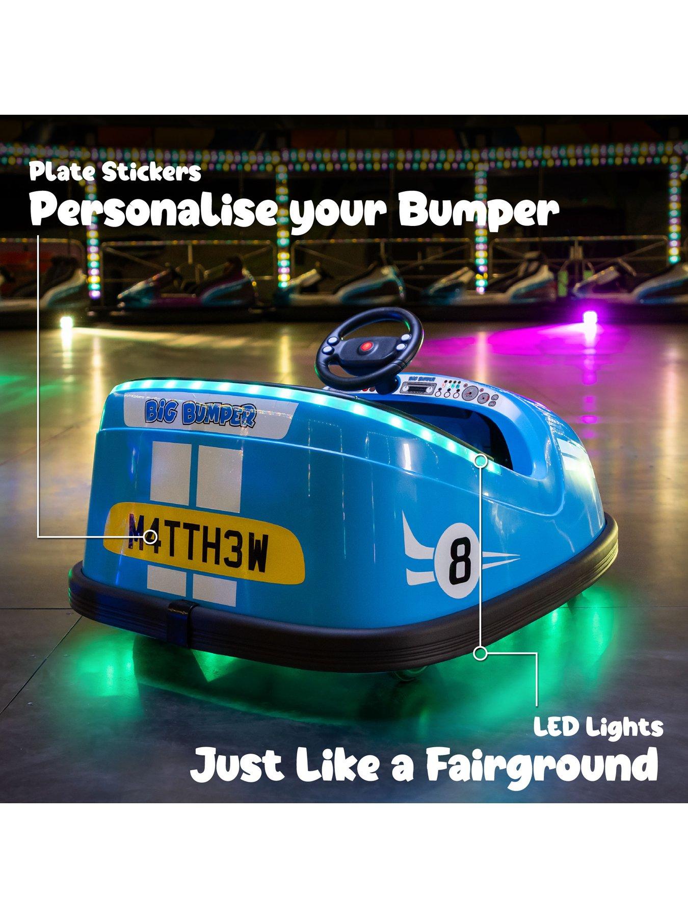 Image 4 of 8 of XOOTZ Kids Big Bumper Car - Two Seater - 360 Spin Ride-On