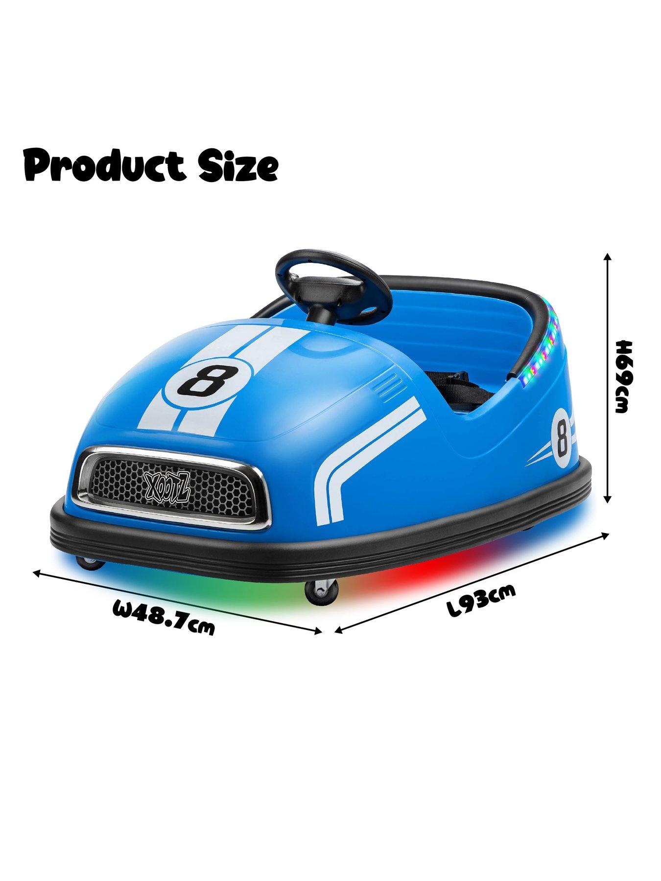 Image 7 of 8 of XOOTZ Kids Big Bumper Car - Two Seater - 360 Spin Ride-On