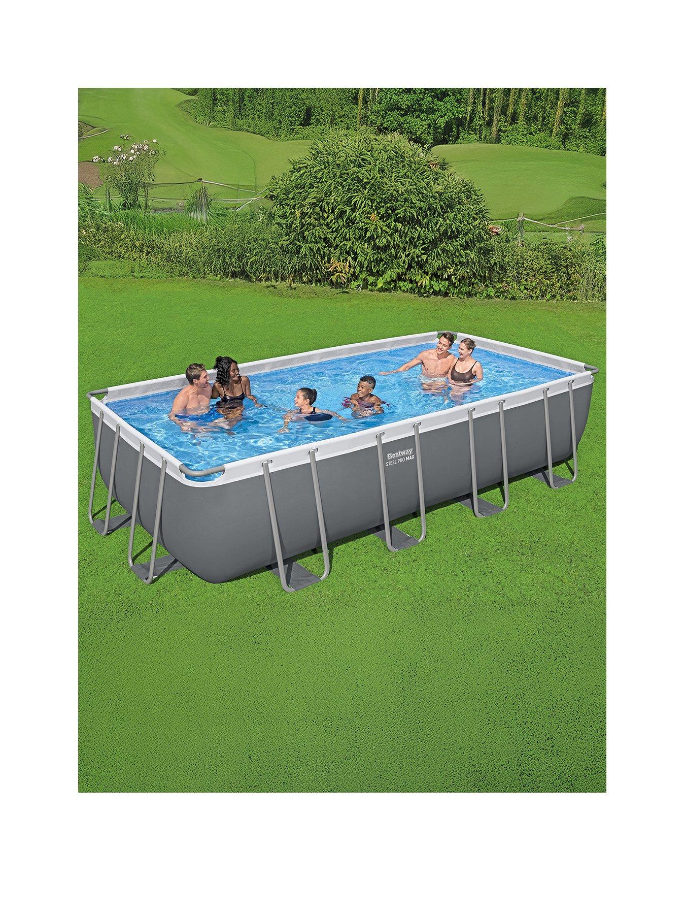 undefined Steel Pro MAX 18' x 9' x 48" Pool Set
