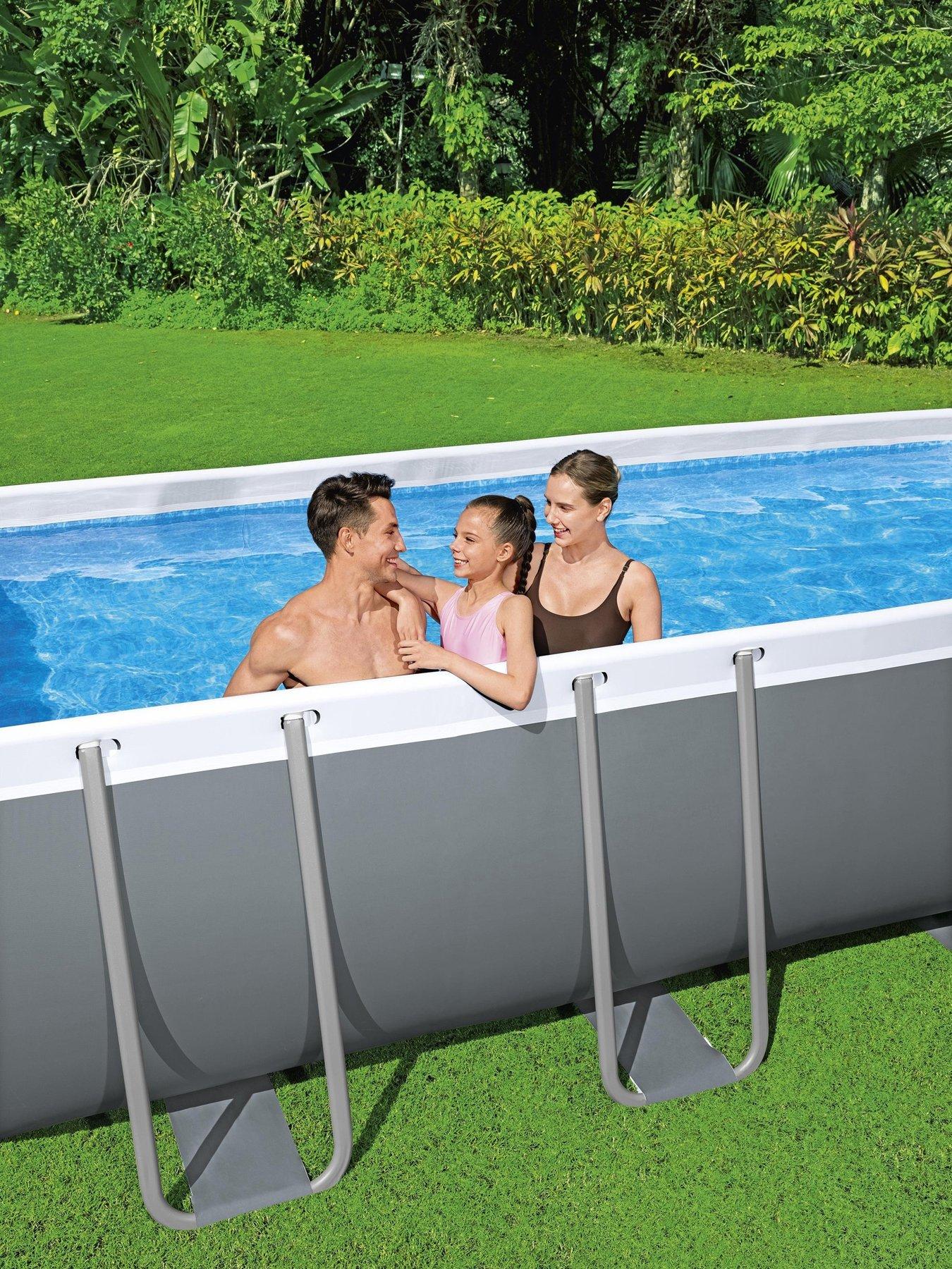 Image 2 of 7 of Bestway Steel Pro MAX 18' x 9' x 48" Pool Set