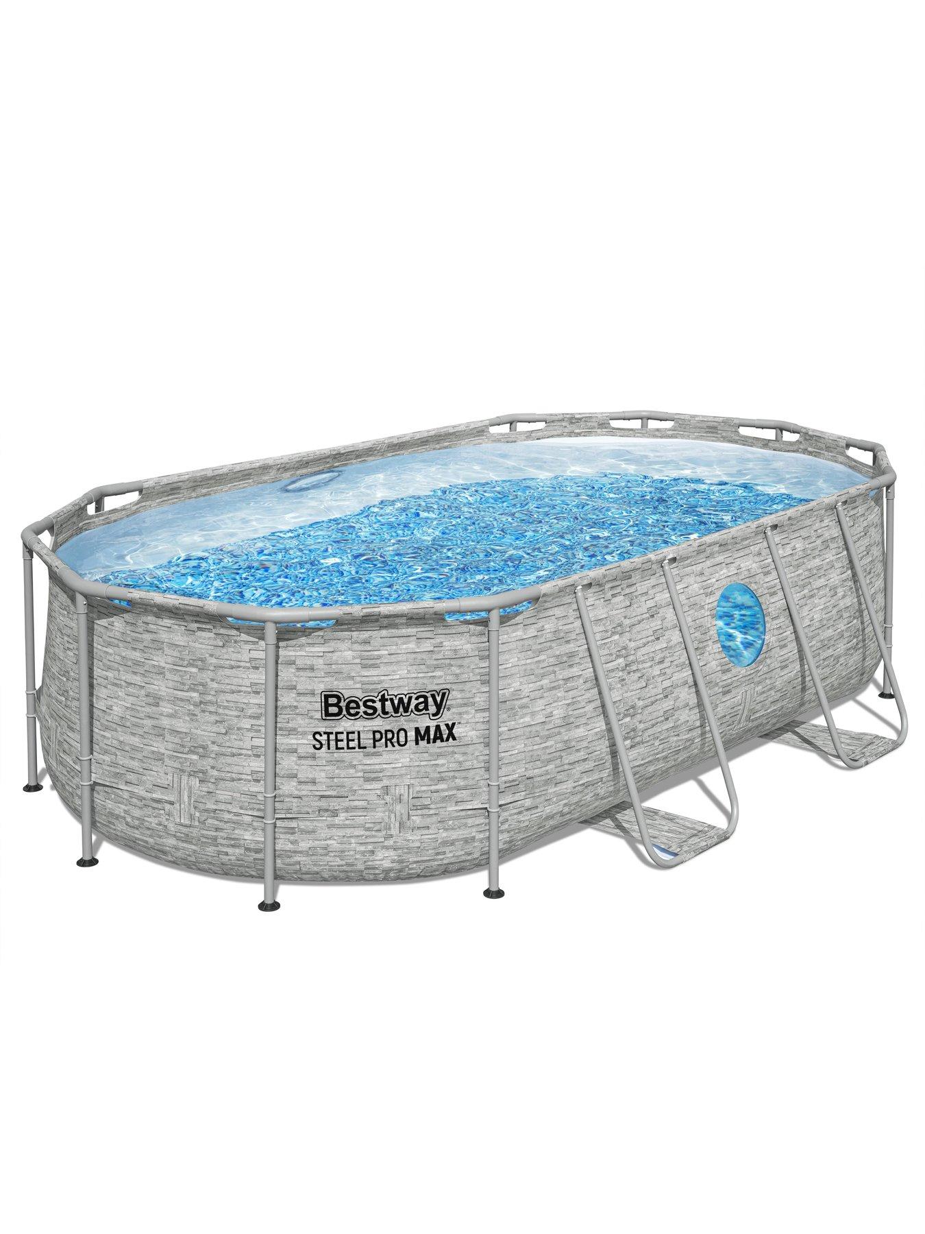 bestway-14ft-x-8ft-2-x-395in-splashview-pool-set-ovalstillFront