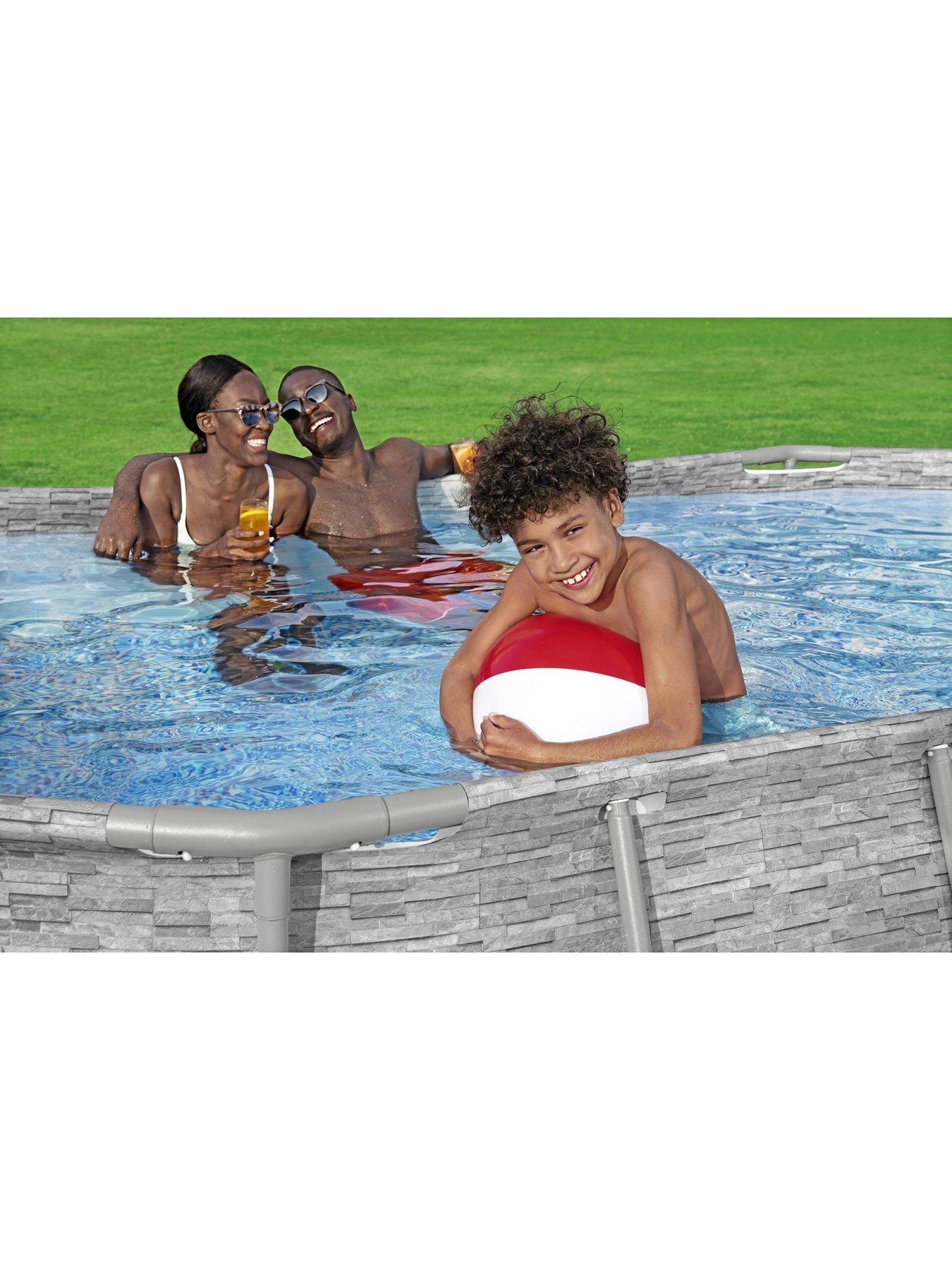 bestway-14ft-x-8ft-2-x-395in-splashview-pool-set-ovaloutfit