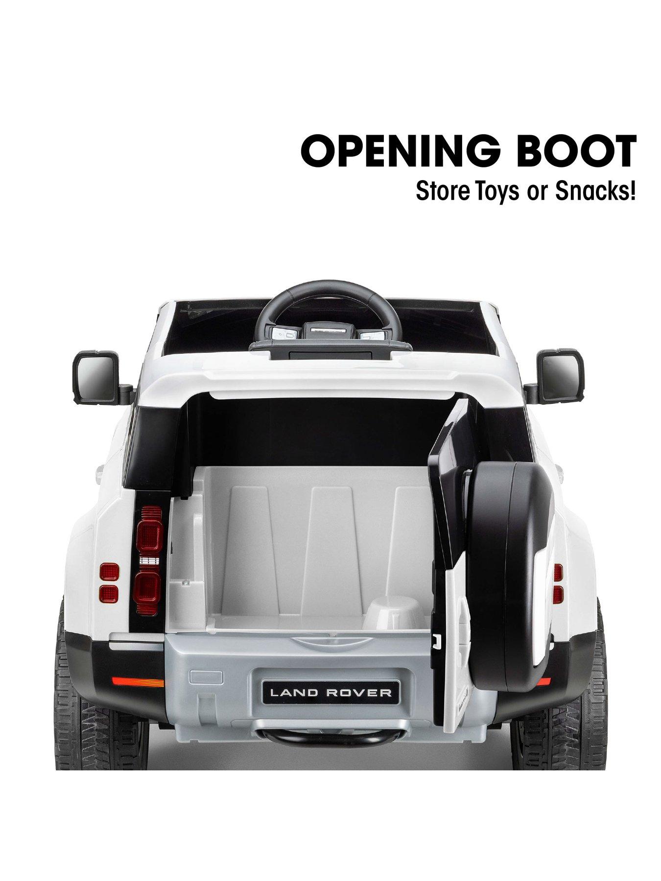 Image 6 of 7 of XOOTZ Land Rover Defender Electric Ride-On Car - White