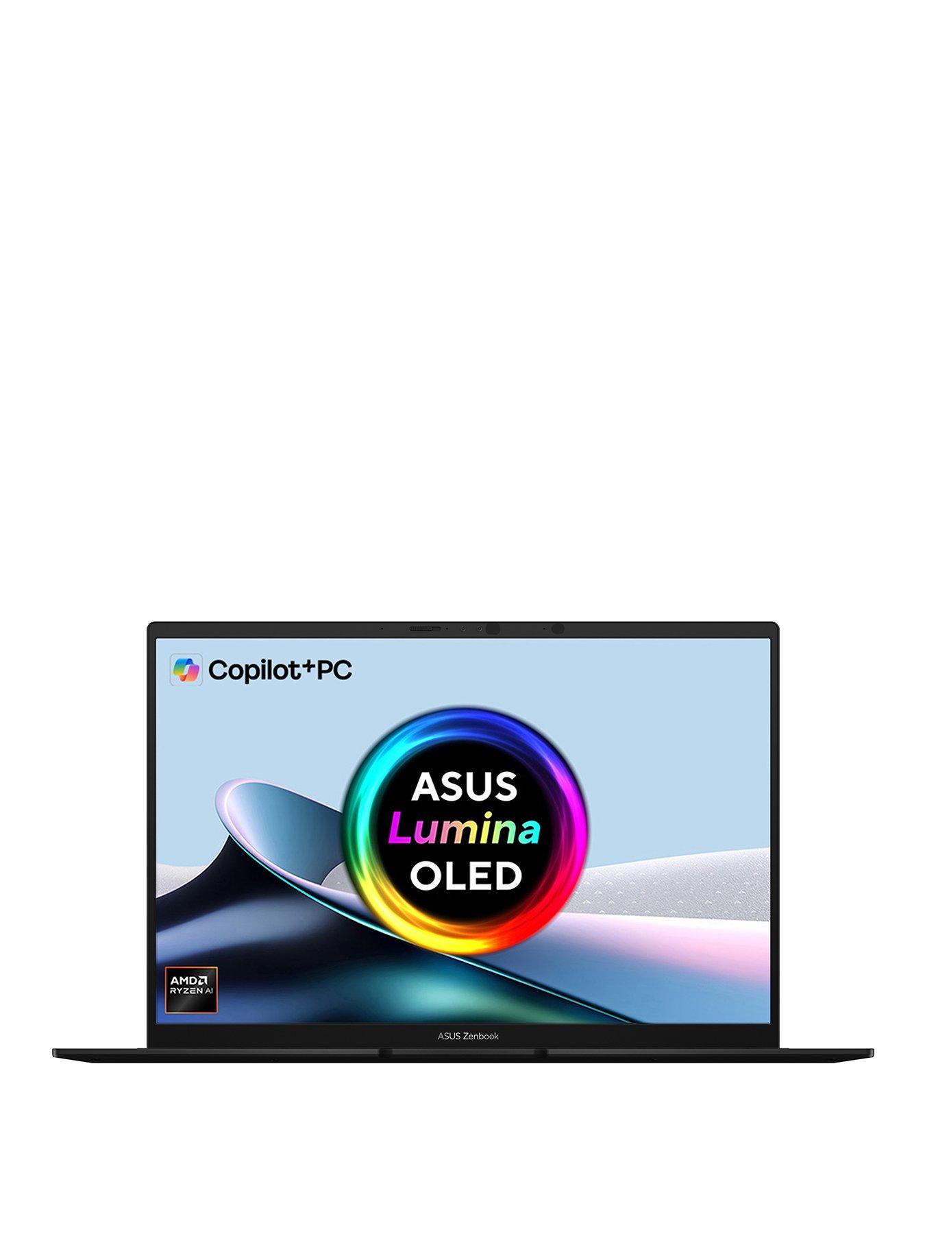 Image 1 of 7 of Asus Zenbook 14 CoPilot+PC - 14in - AMD Ryzen AI 7 &nbsp;- 16GB RAM - 1TB SSD - Black
