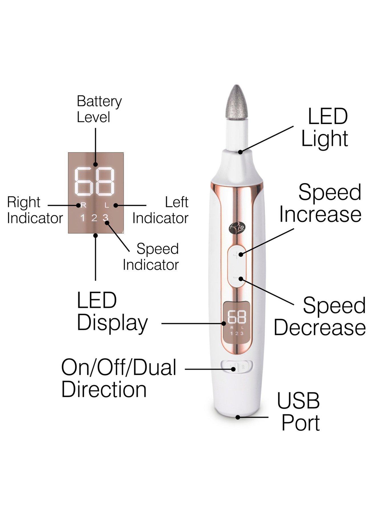 Image 3 of 7 of Rio Rio Precision Pro Electric Nail File