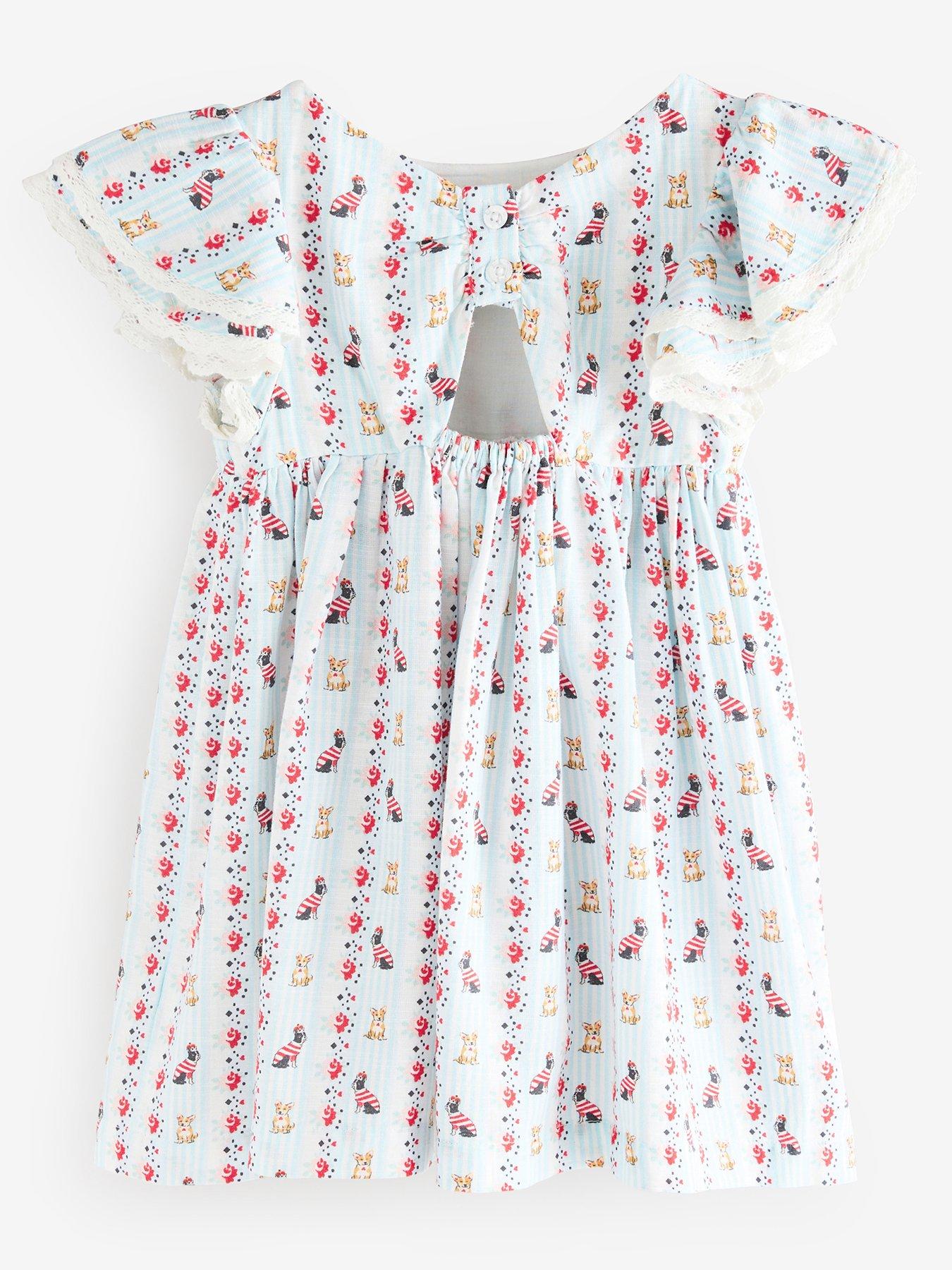 Image 3 of 4 of Cath Kidston Cath Kidston Corgi Print Dress