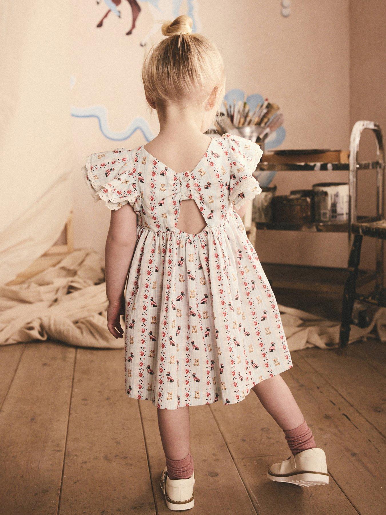 Image 4 of 4 of Cath Kidston Cath Kidston Corgi Print Dress