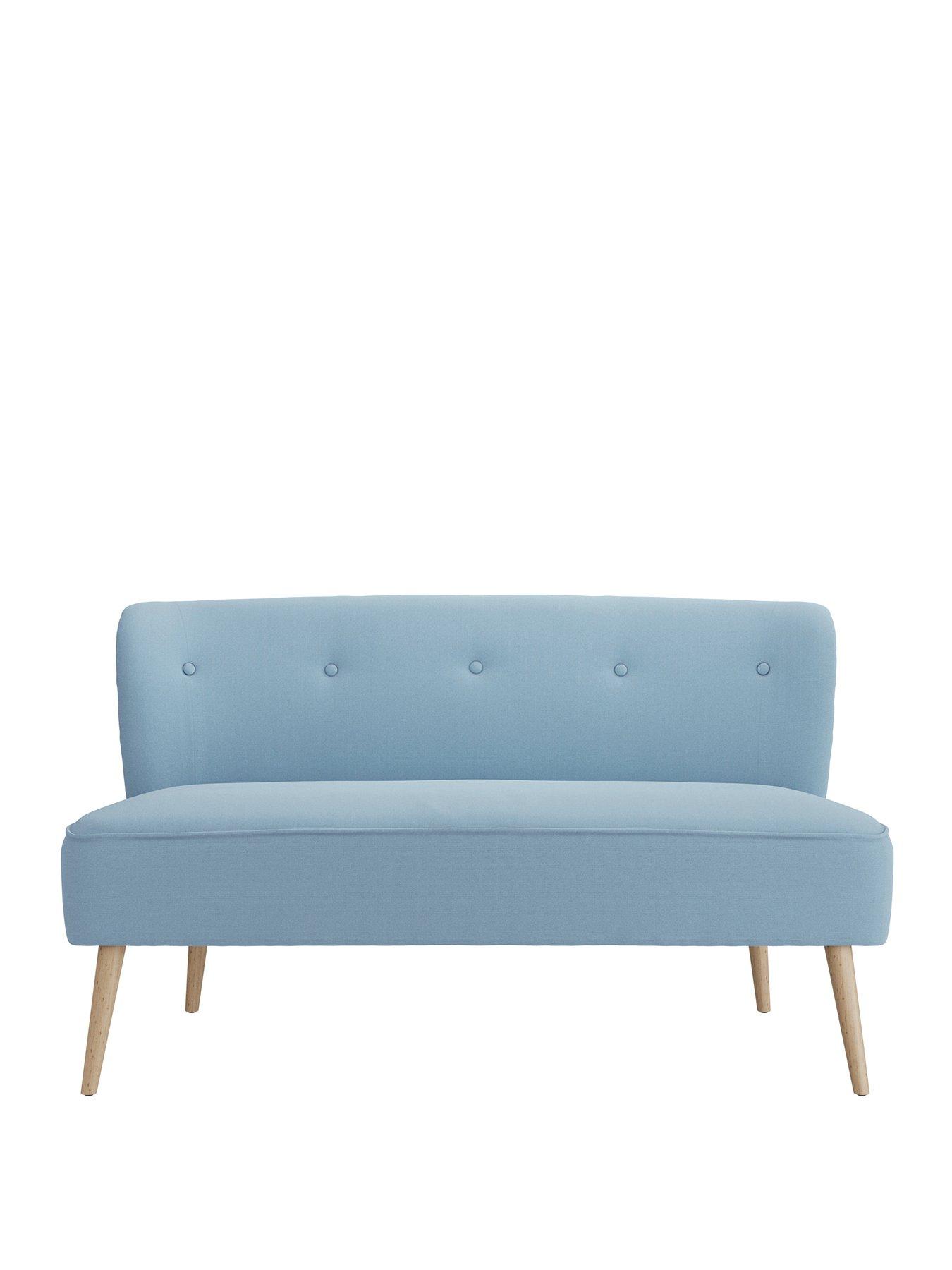 Image 2 of 5 of LPD Home Beau 2 Seater Sofa - Blue