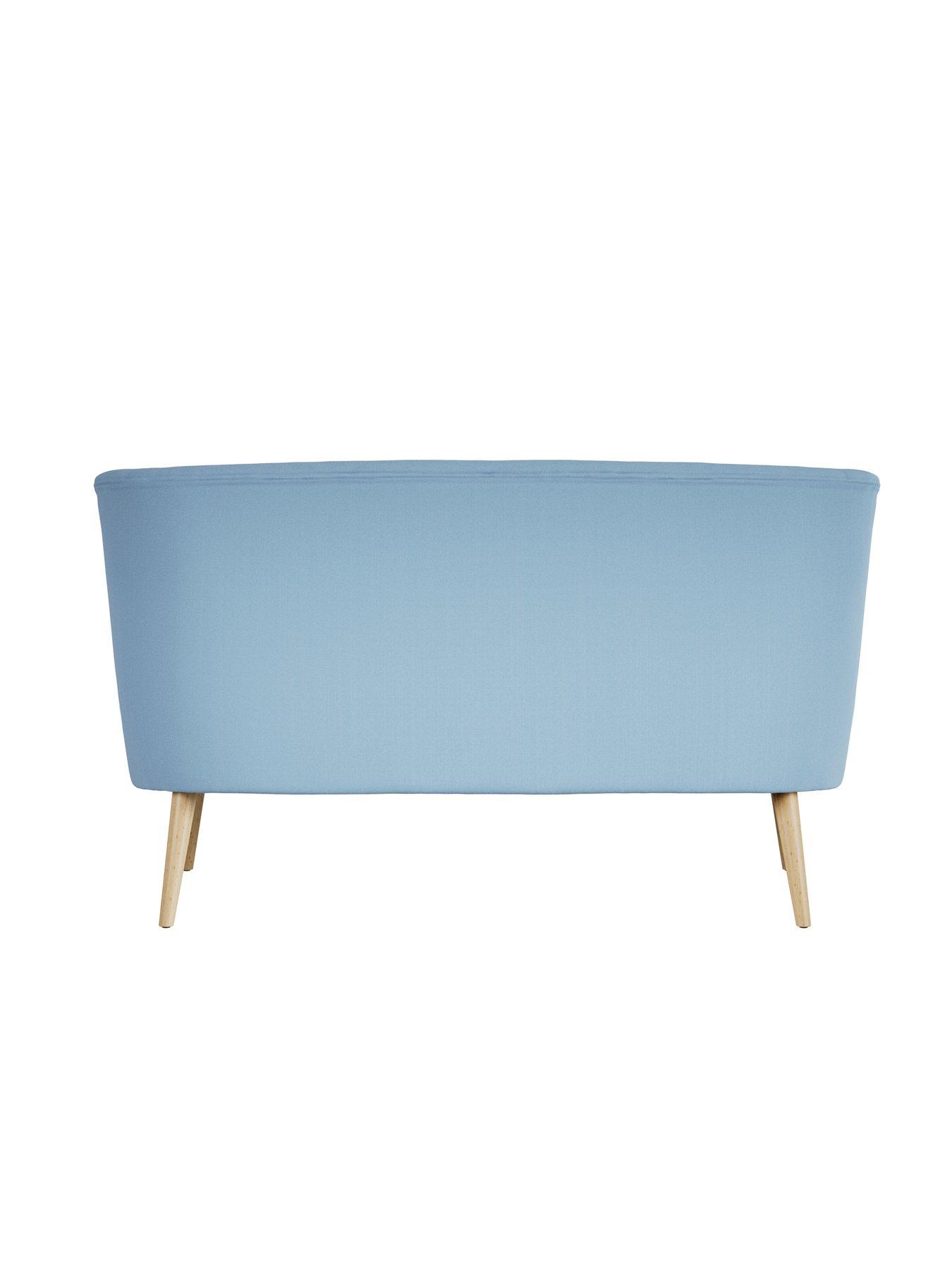 Image 5 of 5 of LPD Home Beau 2 Seater Sofa - Blue