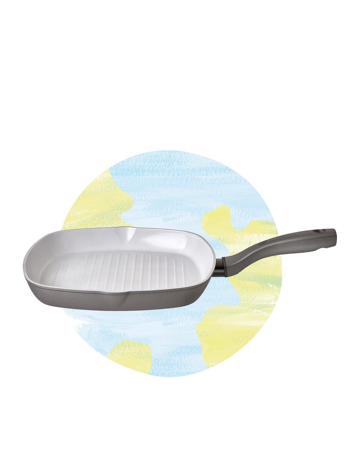 undefined Earth Pan Ceramic Non-Stick 28 cm Open Square Grill Pan