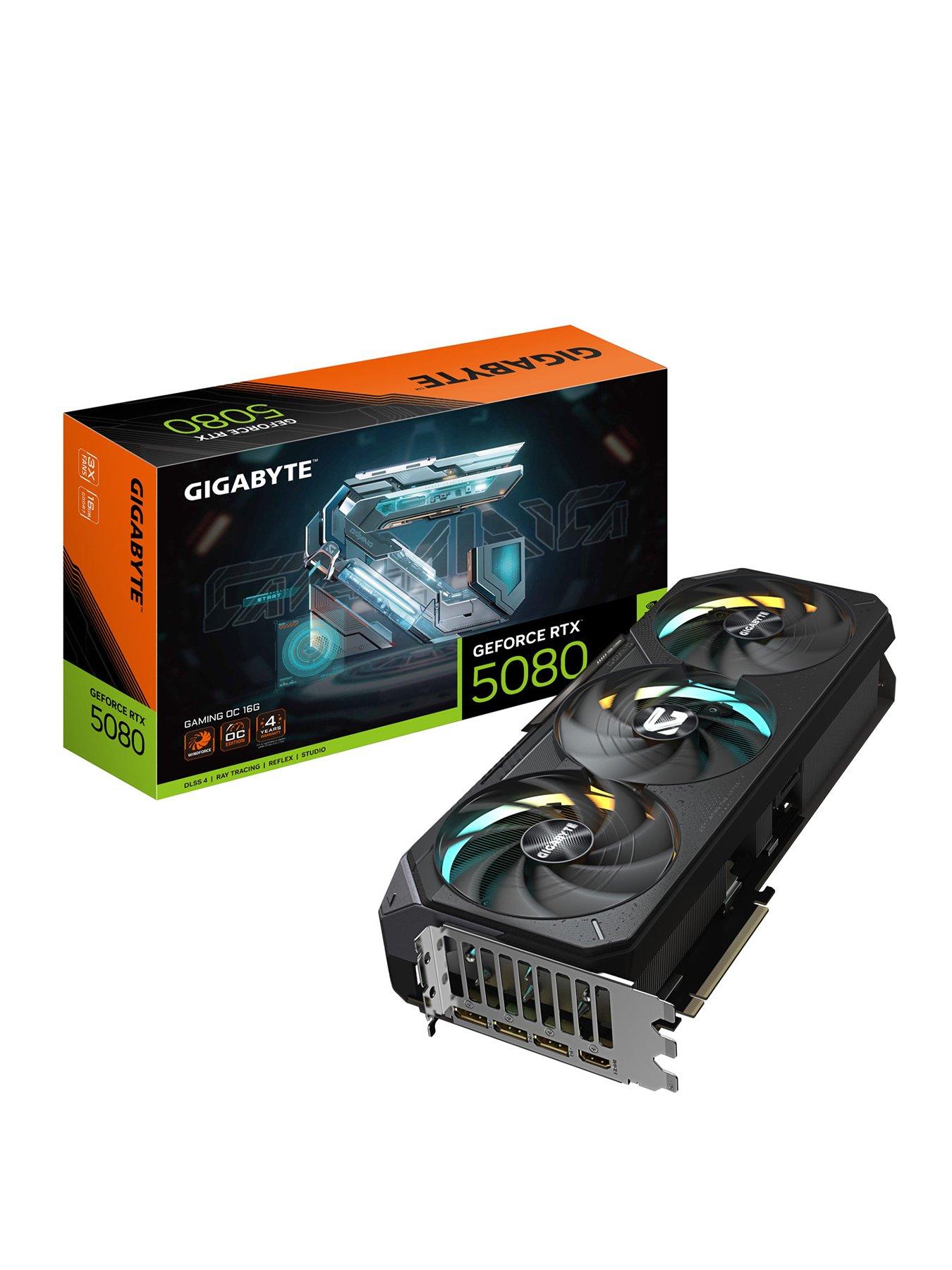 Image 1 of 7 of GIGABYTE RTX 5080 16GB Gaming Overclocked Graphics Card