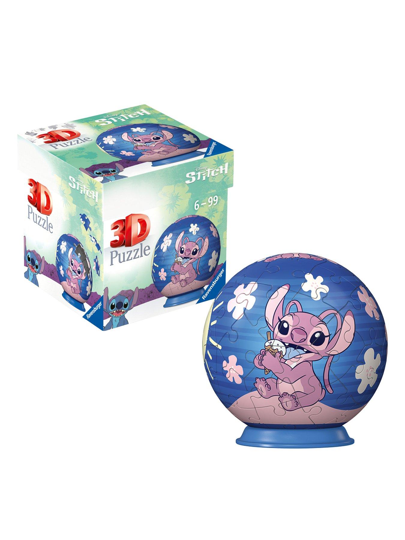Image 4 of 7 of Disney Stitch Stitch &amp; Angel 3D Puzzle&nbsp;54-Piece&nbsp;- Twin Pack