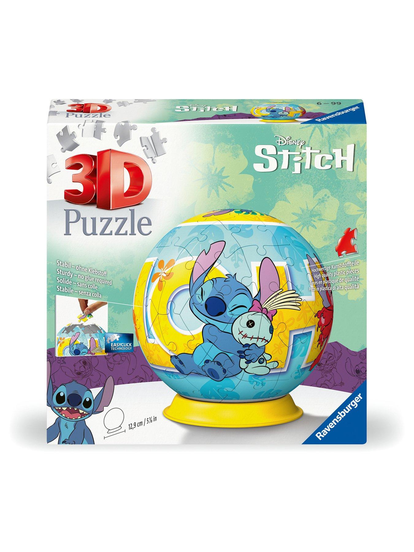 Image 3 of 6 of Disney Stitch Stitch 3D Puzzle Ball, 72pc