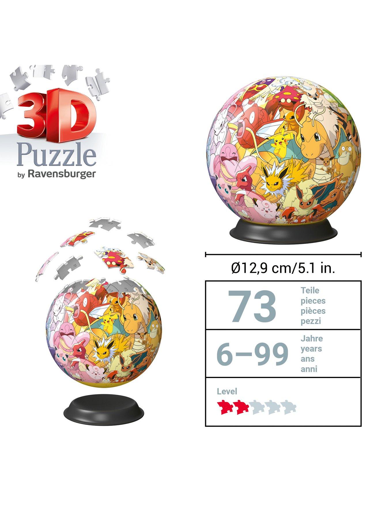 Image 4 of 6 of Pokemon New Pokemon 3D Puzzle Ball, 72pc