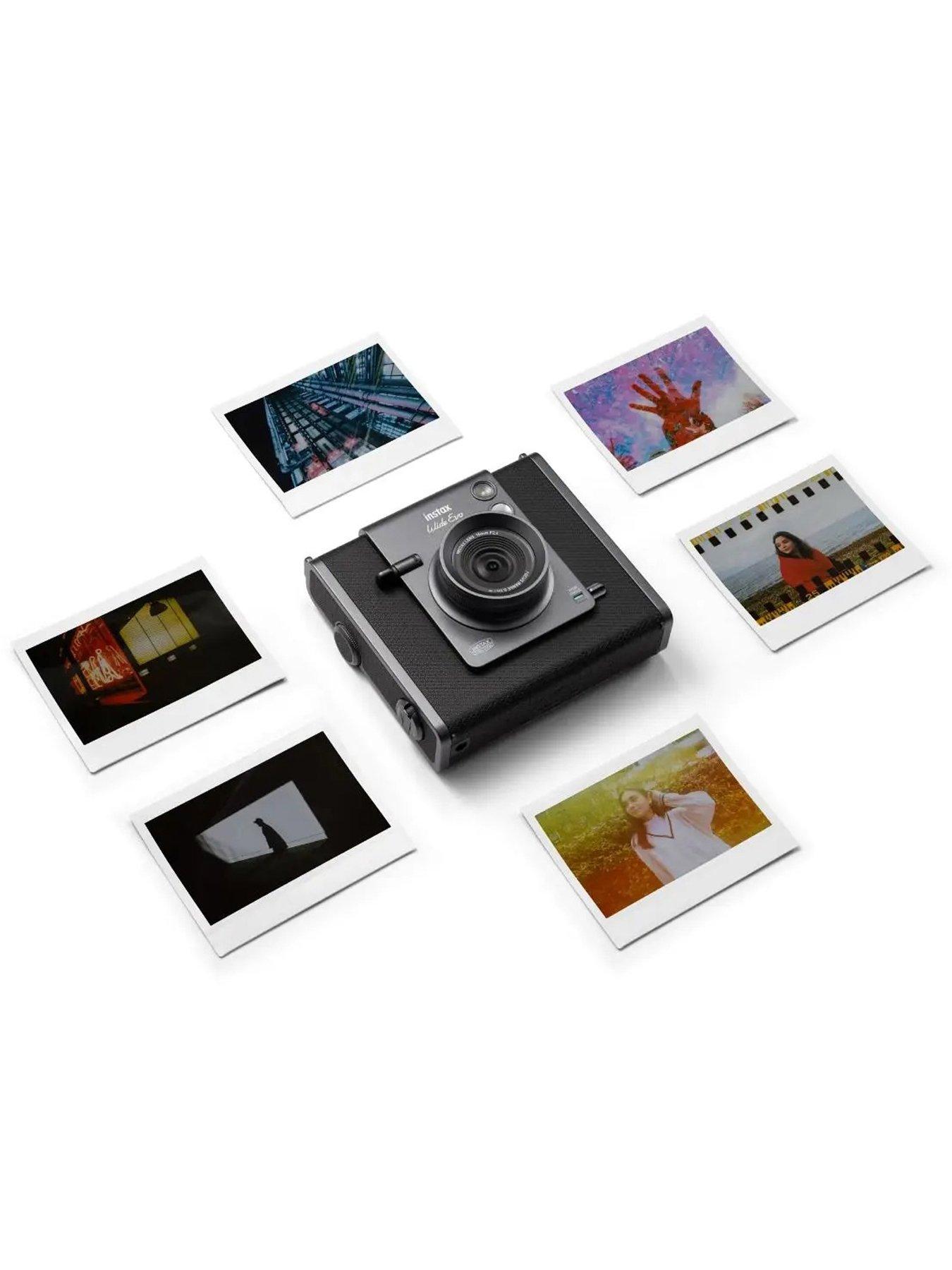Image 6 of 7 of Fujifilm Instax Wide Evo Hybrid Instant Camera - Black + 20 Shot Film Pack