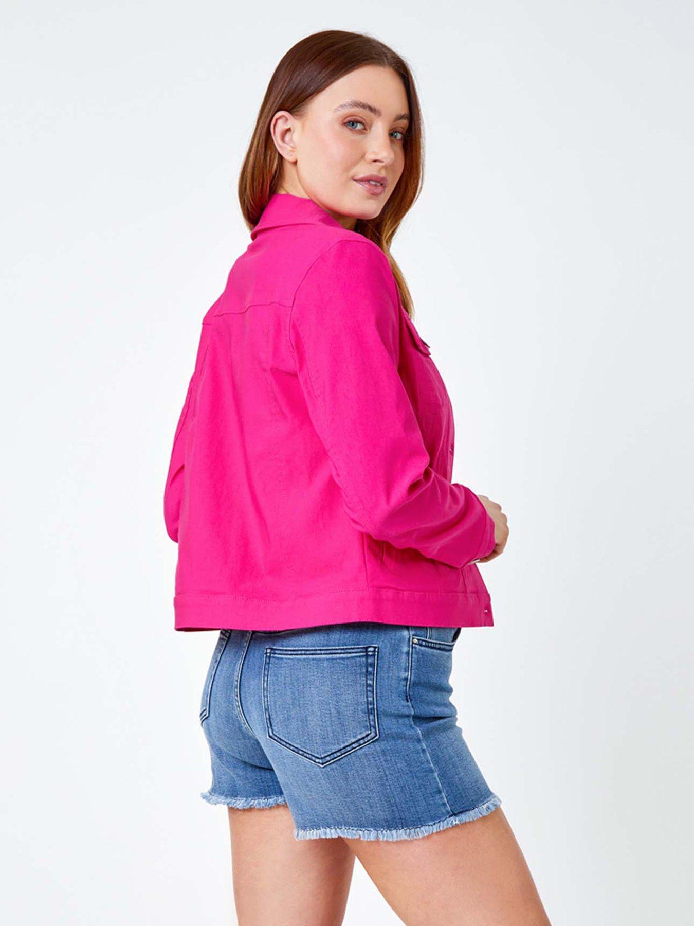 roman-stretch-pocket-detail-jacket-pinkstillFront