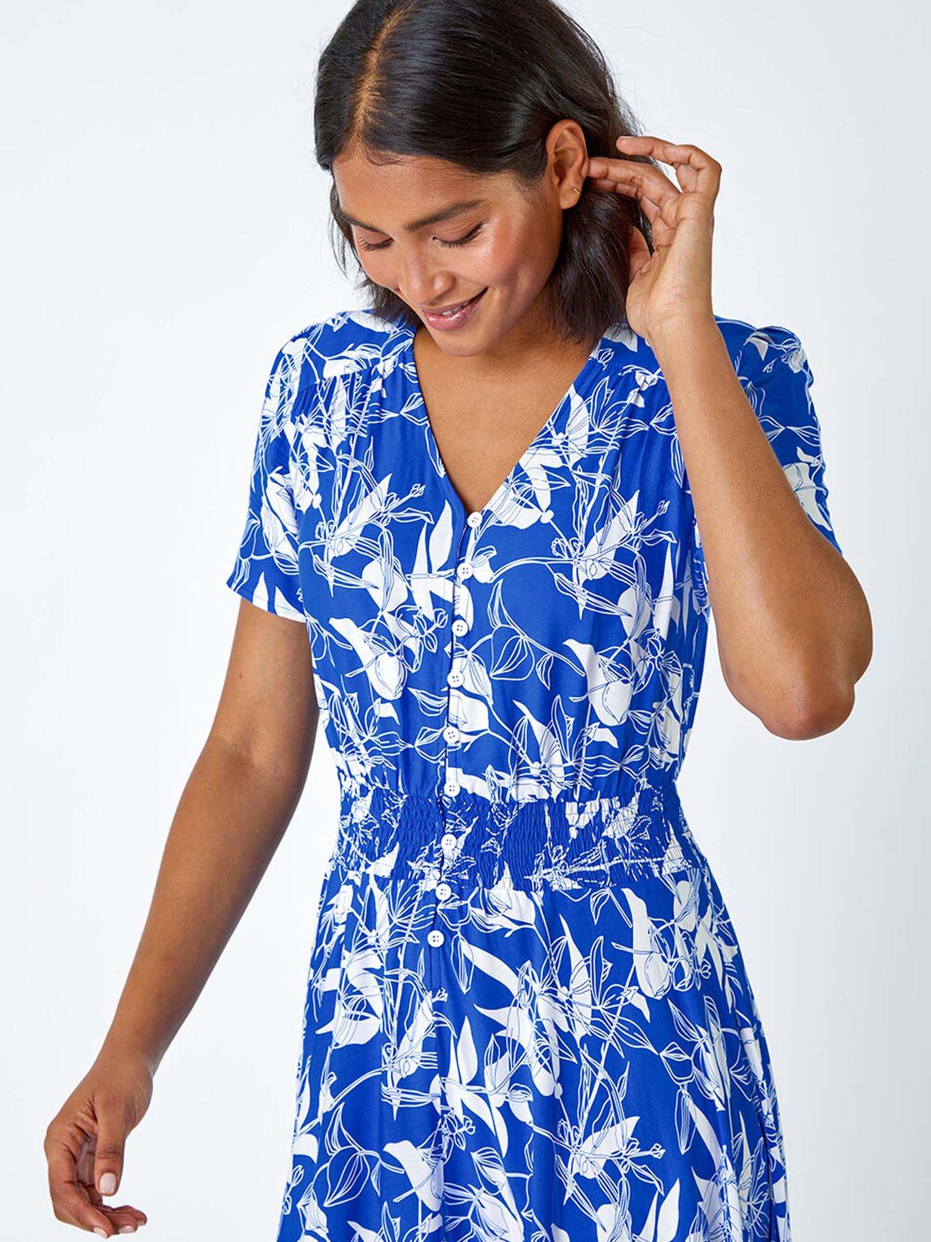 roman-floral-print-button-detail-maxi-dressoutfit