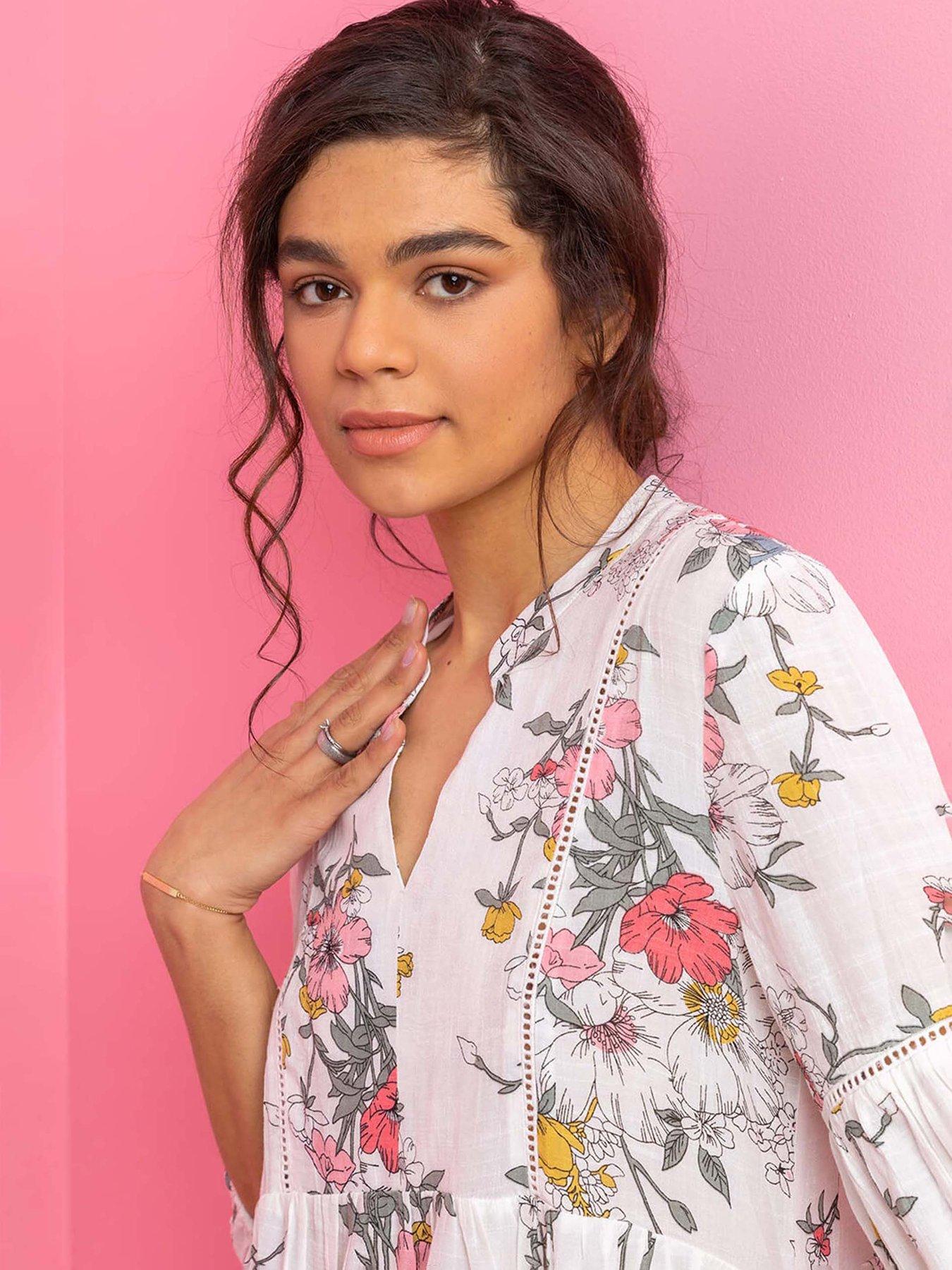 roman-floral-print-notch-neck-tunic-topoutfit