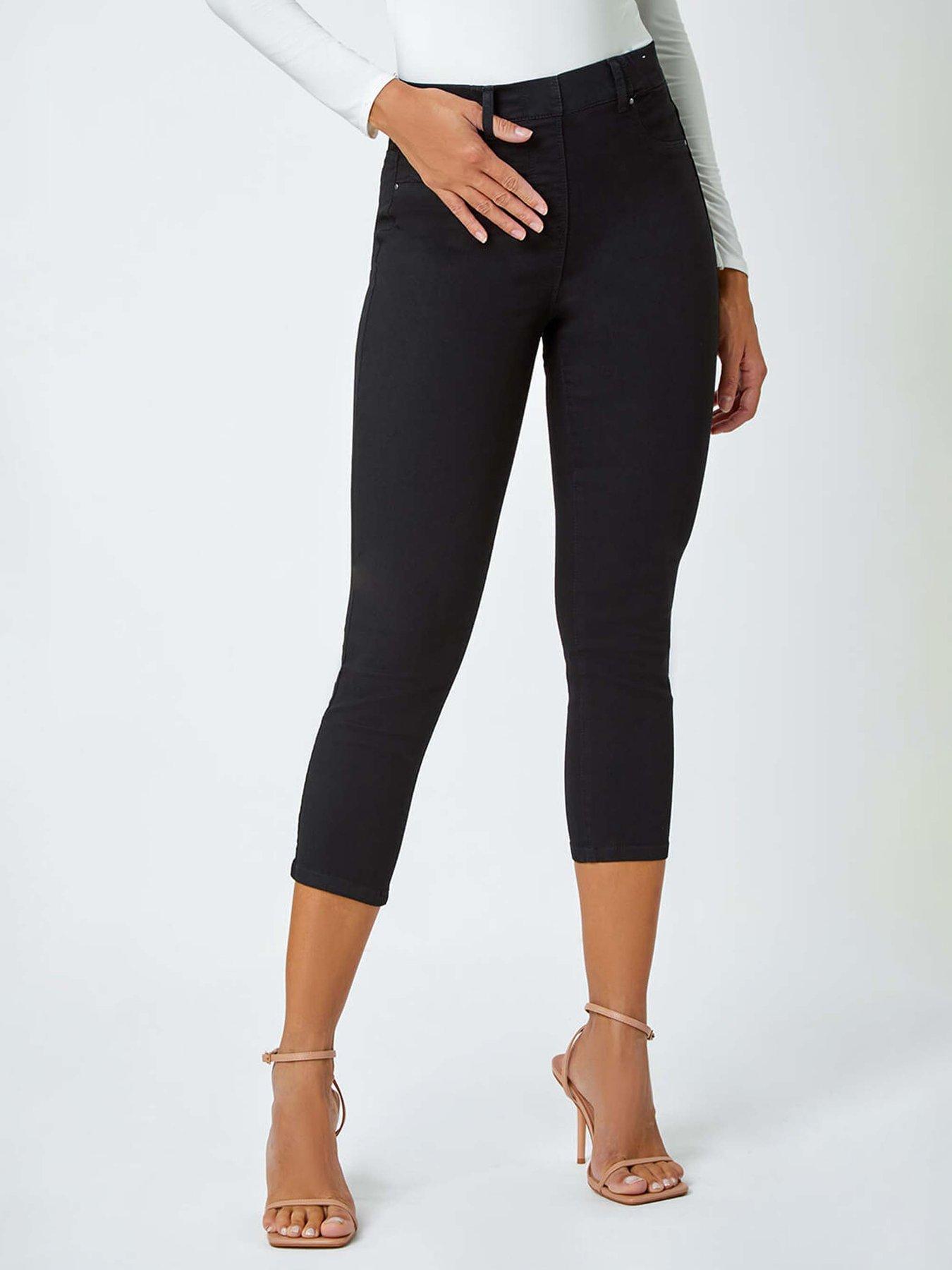 Roman Cropped Stretch Denim Jegging