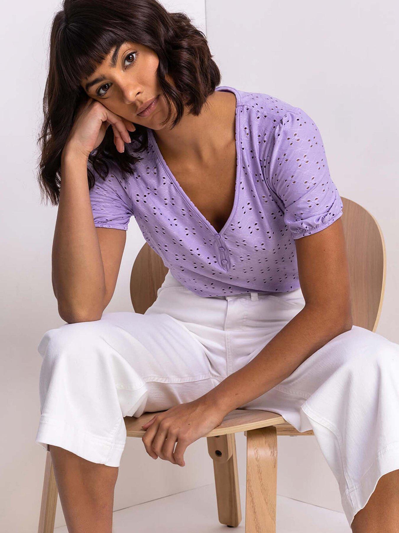 Image 5 of 5 of Roman Wide Leg Stretch Denim Cropped Culottes