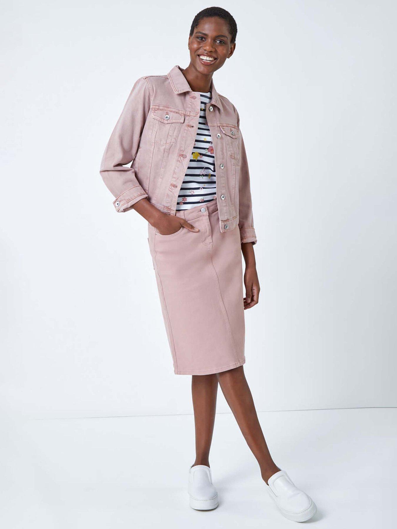 roman-cotton-denim-stretch-a-line-skirtback