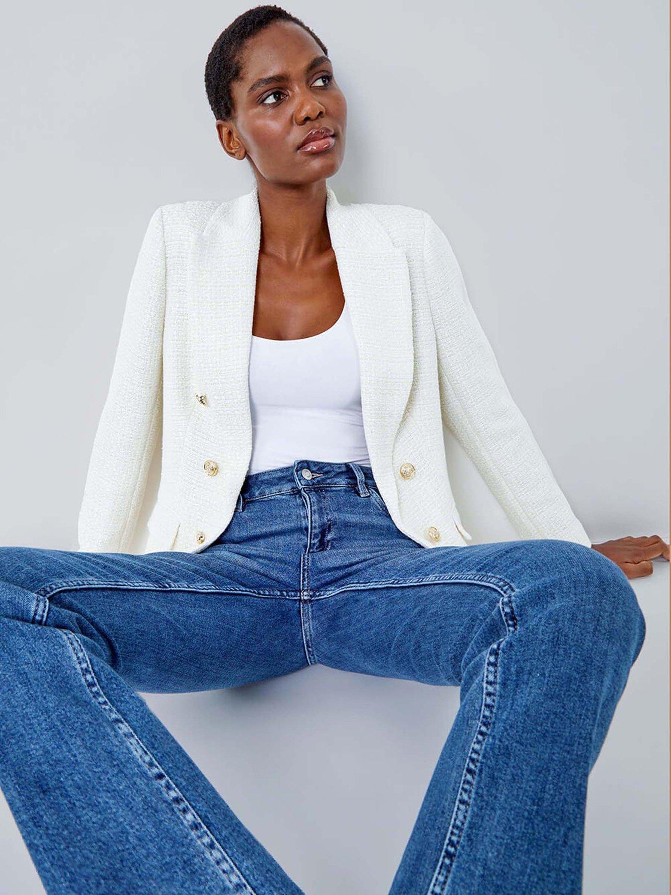 roman-tailored-longline-boucle-jacket-whiteoutfit