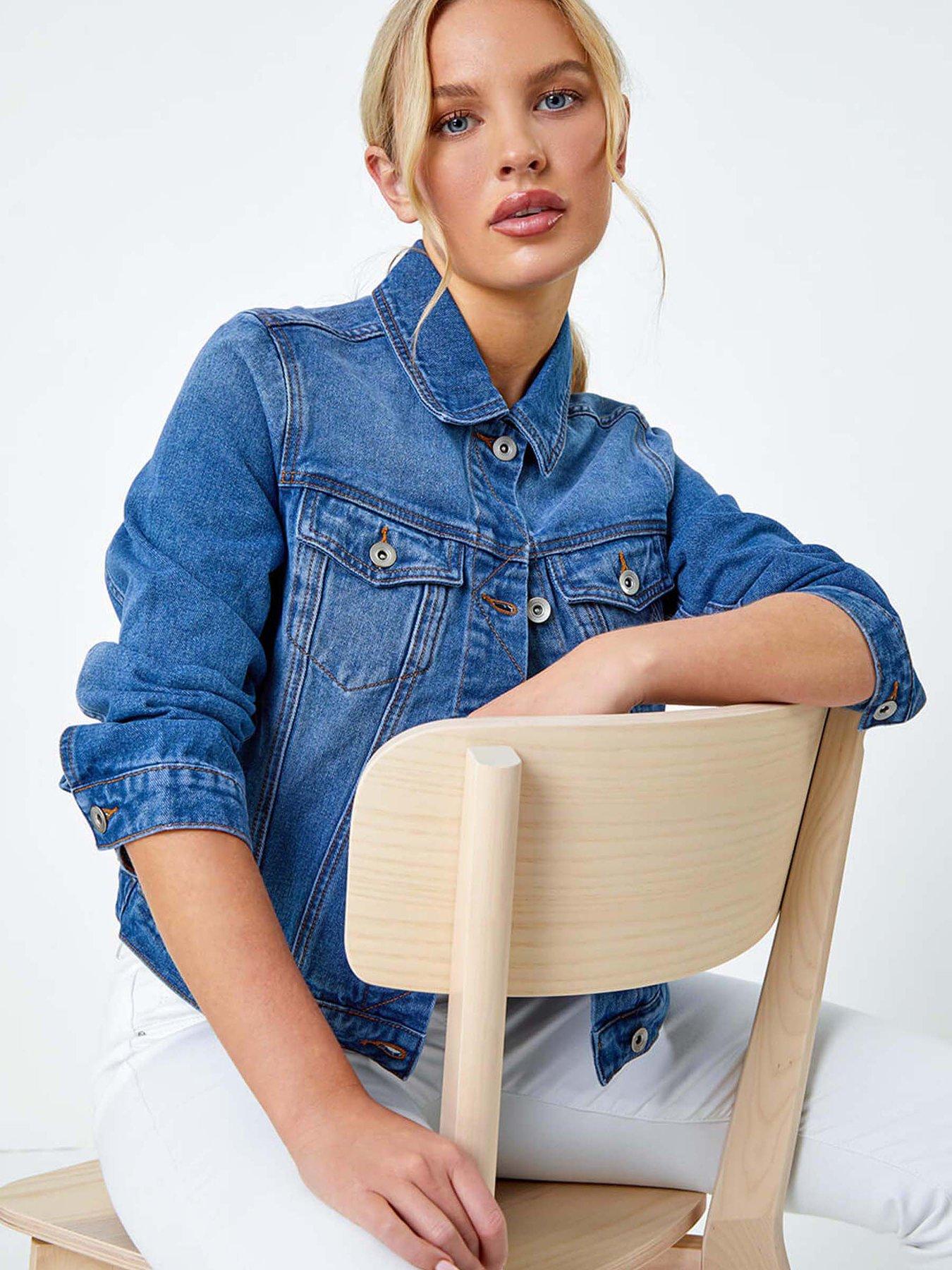 roman-petite-bleached-denim-jacketoutfit
