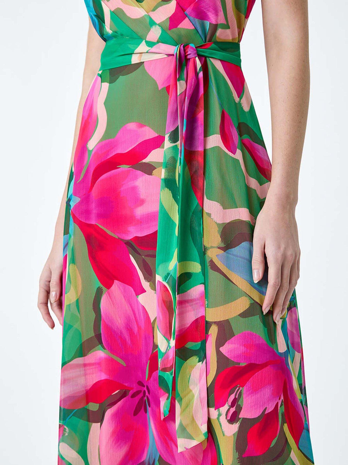 roman-floral-print-halterneck-maxi-dressdetail