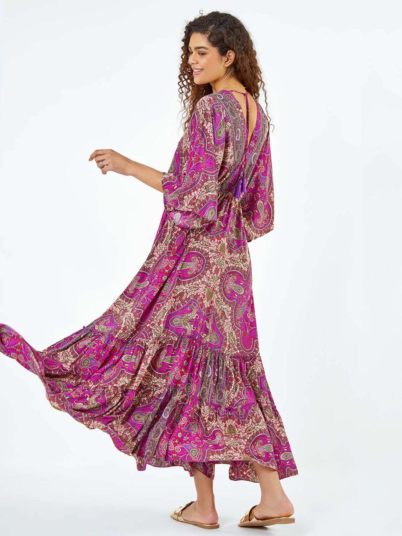 roman-paisley-print-boho-maxi-dressback