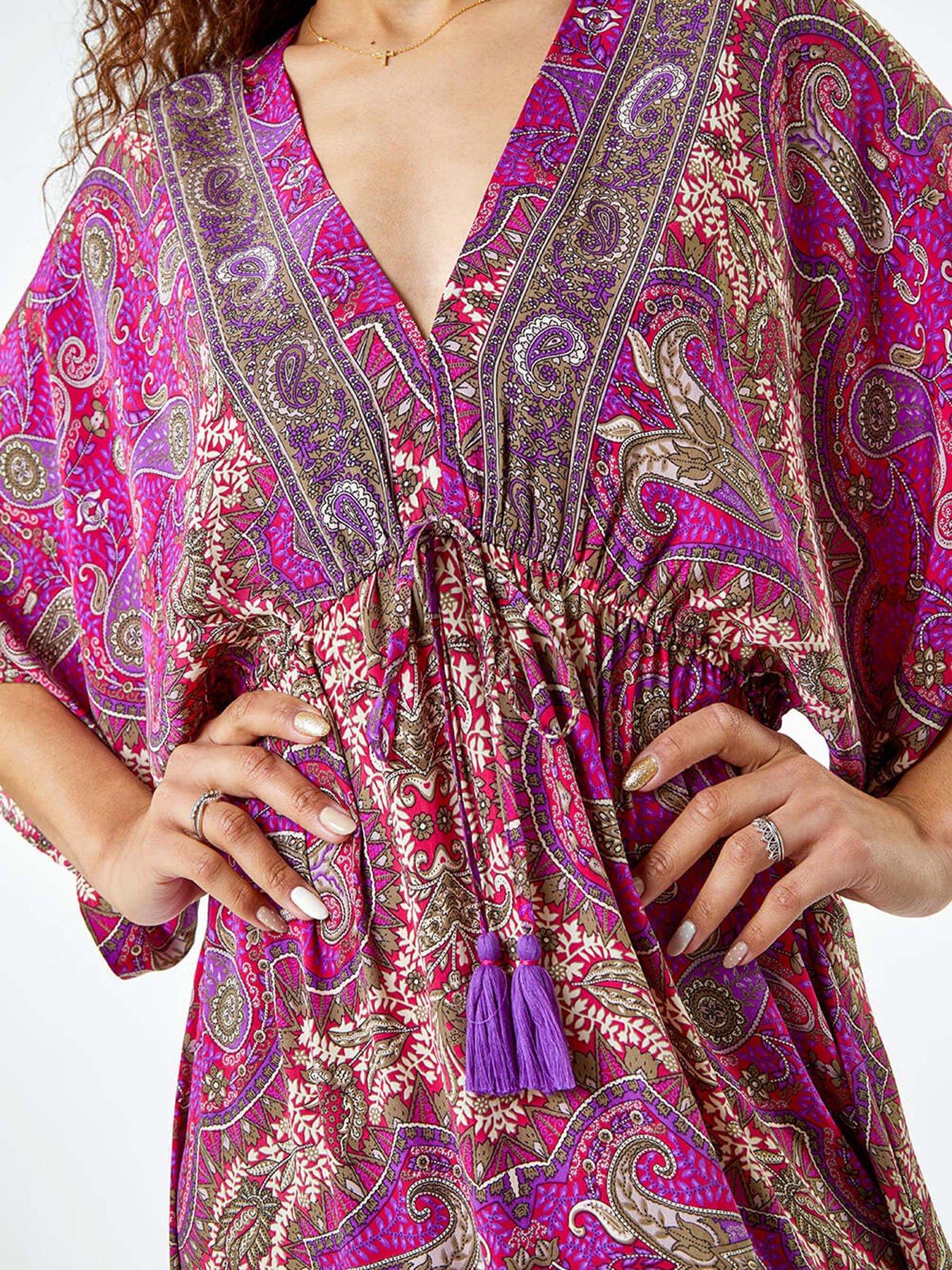 roman-paisley-print-boho-maxi-dressdetail