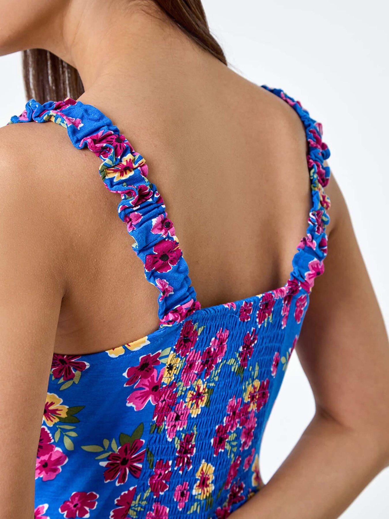 roman-floral-shirred-strap-midi-dressdetail