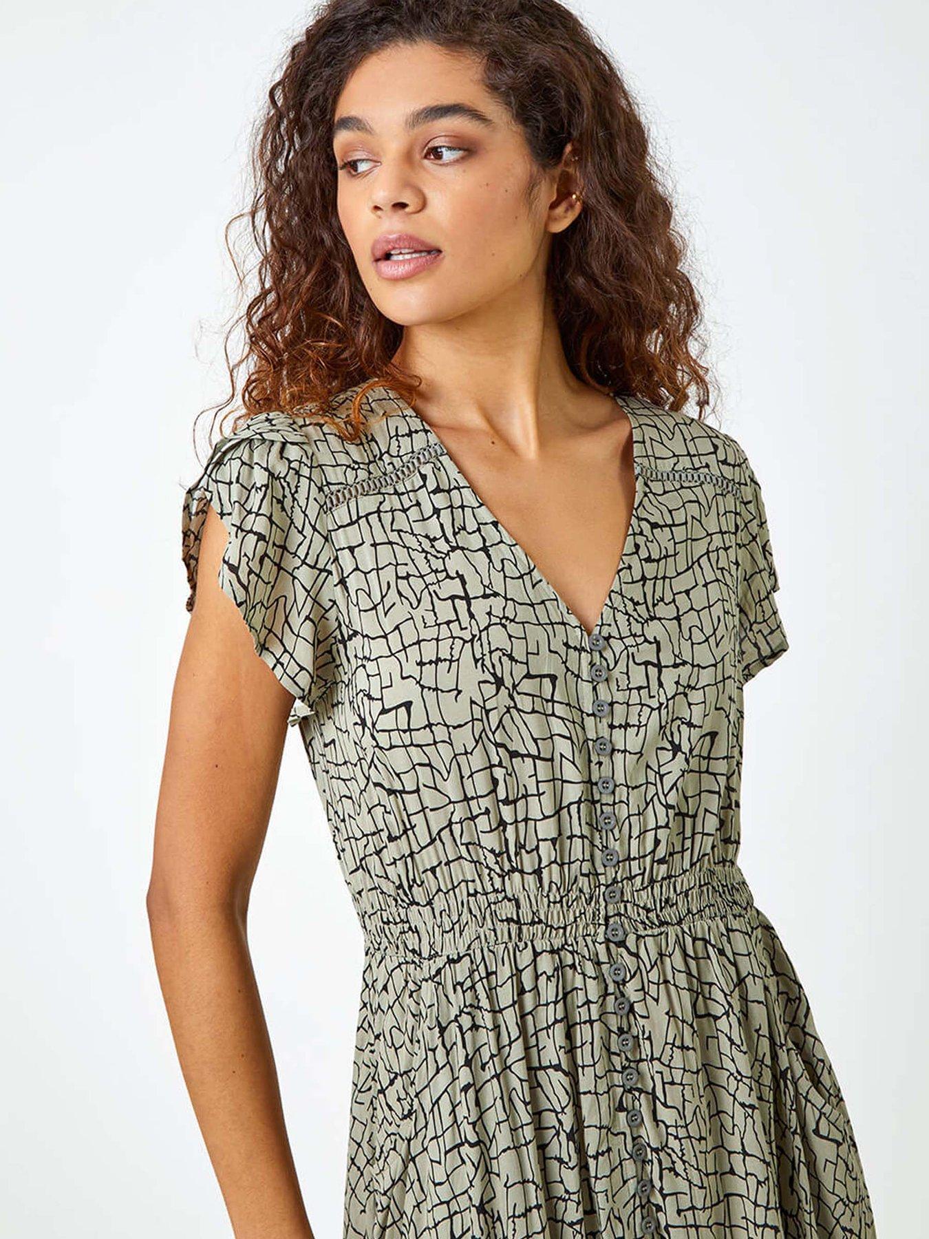 roman-scribble-print-button-through-maxi-dressoutfit