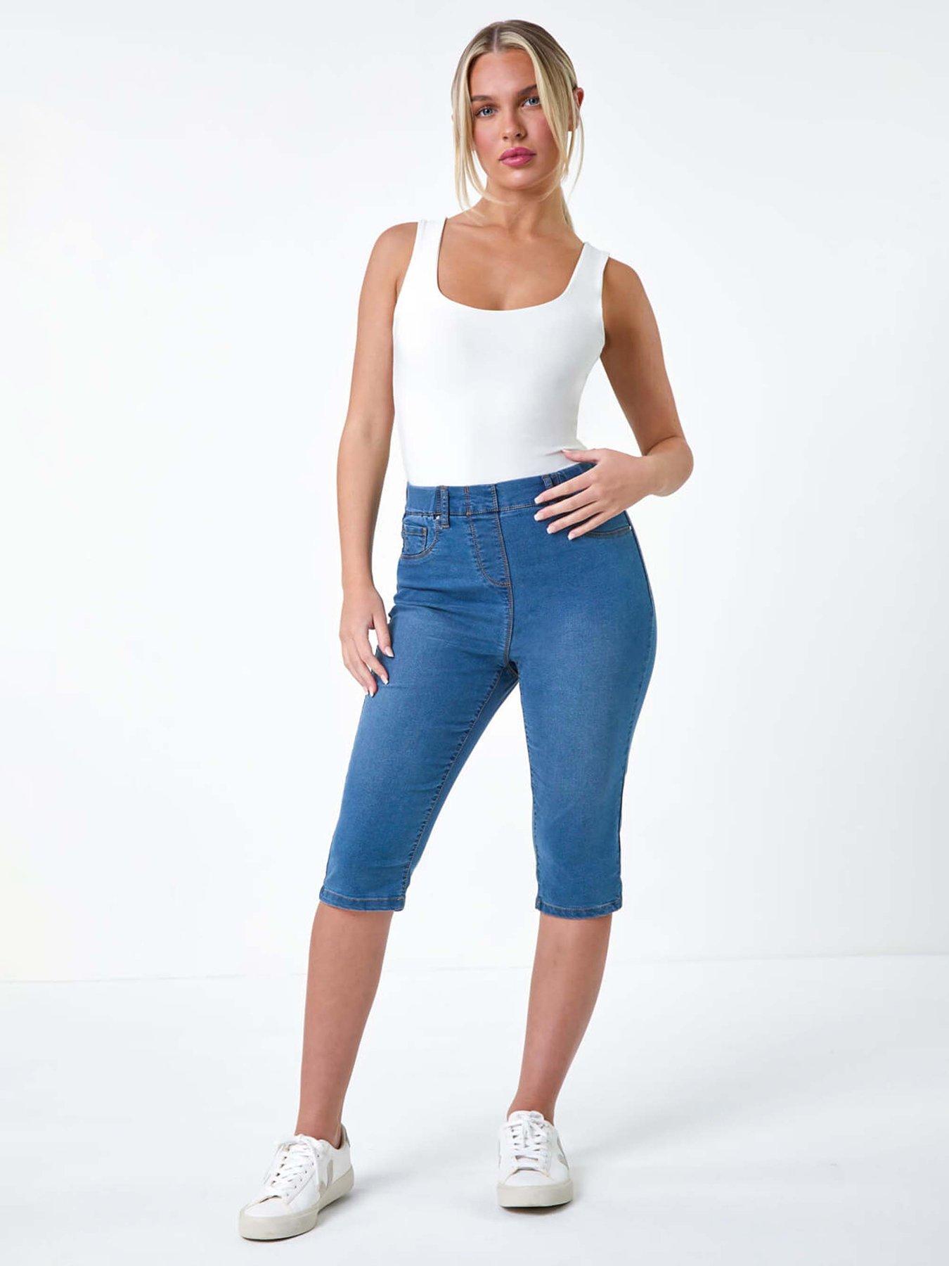 roman-stretch-knee-length-pedal-pusher-blueoutfit