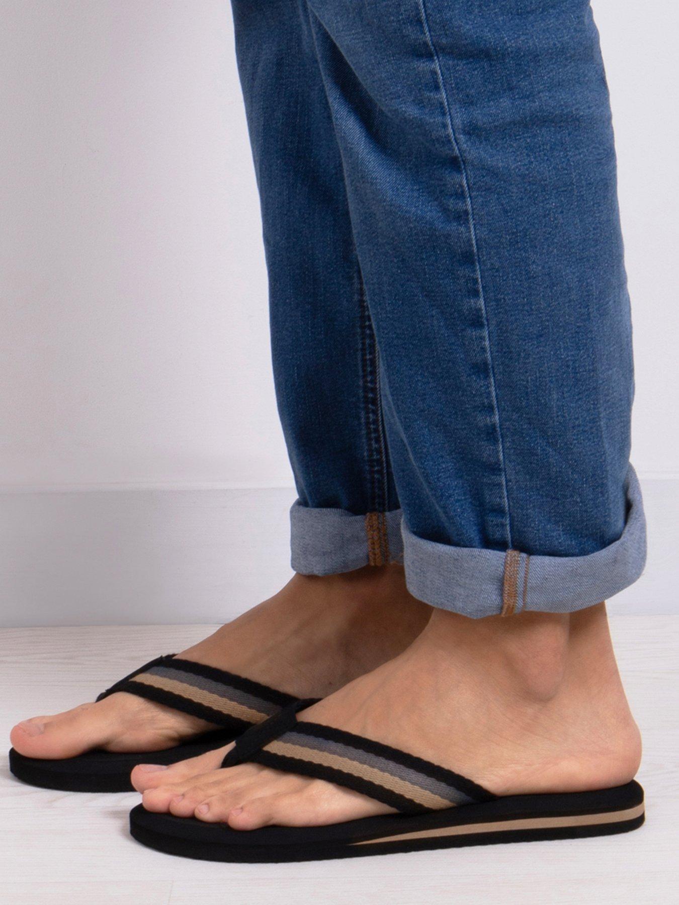 Image 5 of 6 of TOTES Totes Tape Toe Post Flip Flop