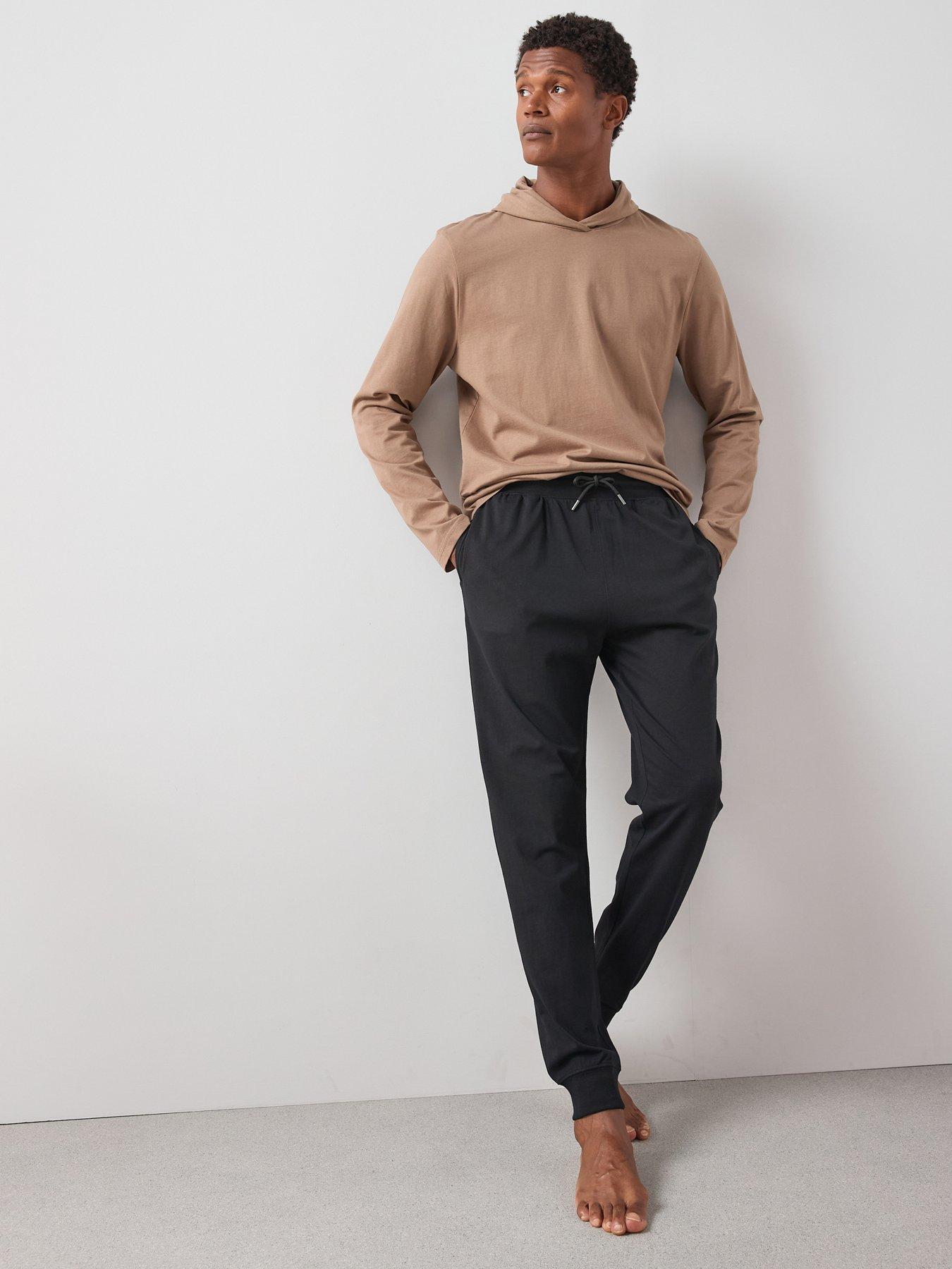 the-very-collection-jersey-hoody-with-jogger-brownblack