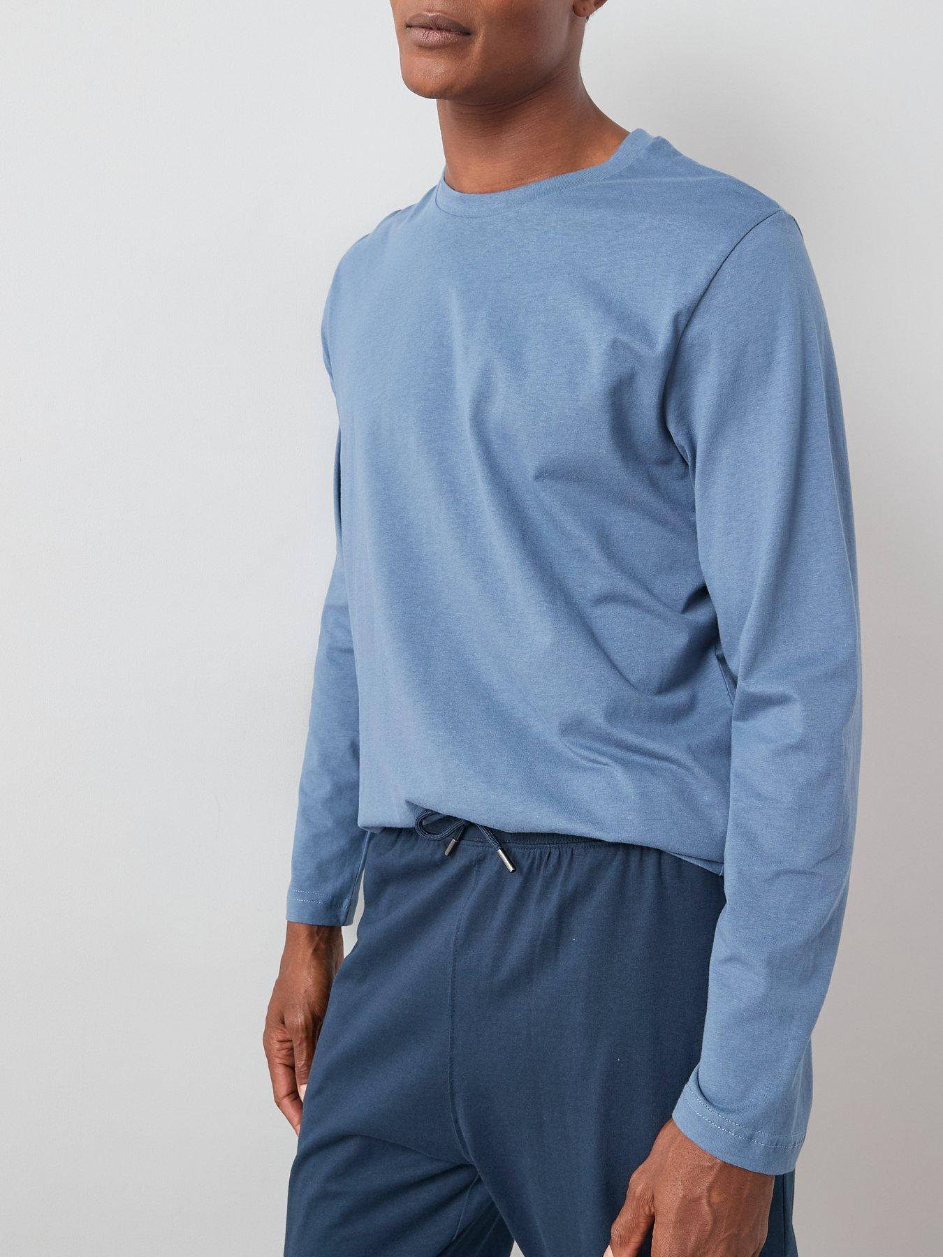 the-very-collection-long-sleeve-t-shirt-and-jogger-pj-set-navyoutfit