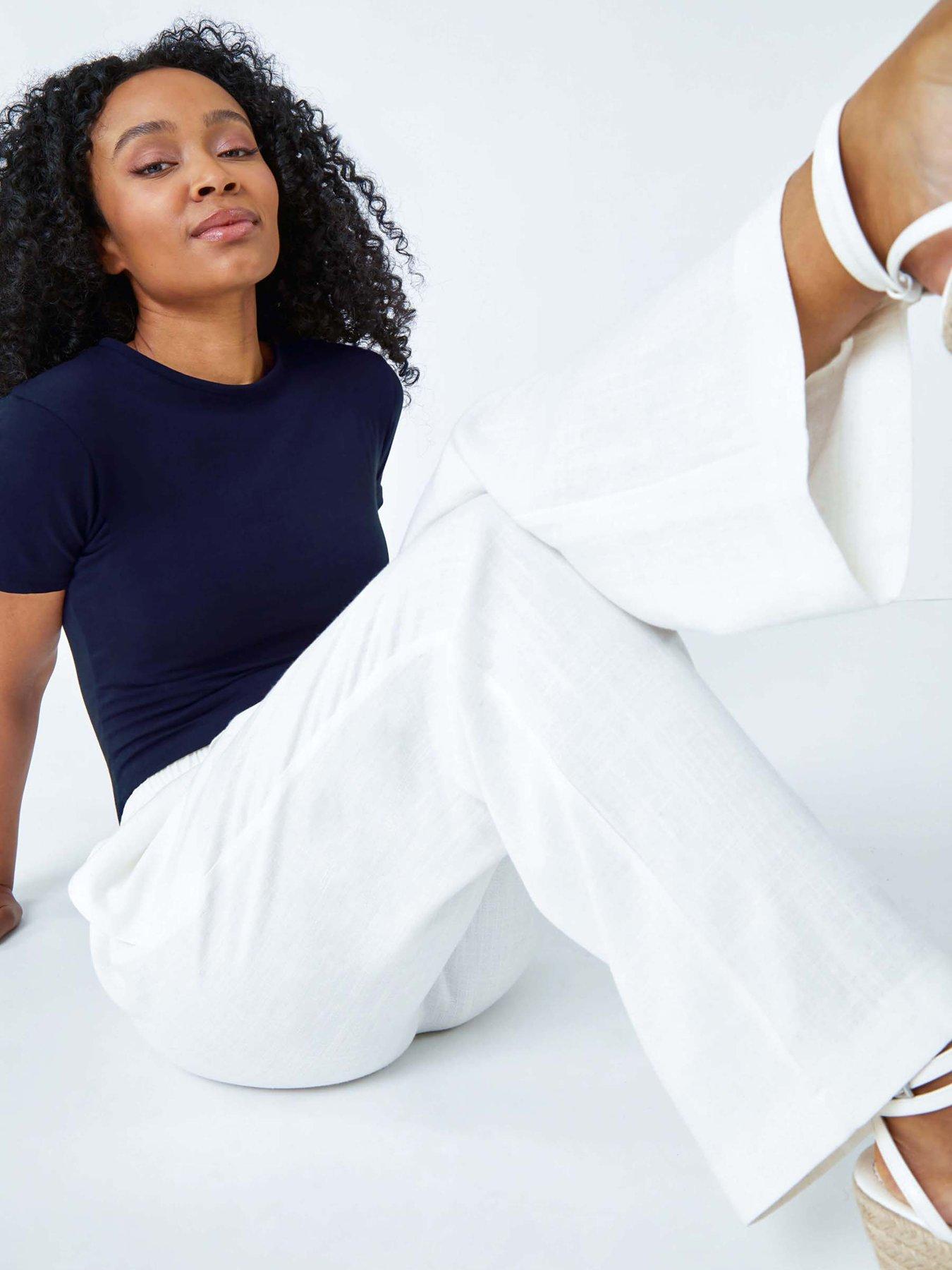 roman-petite-wide-leg-linen-blend-trouseroutfit