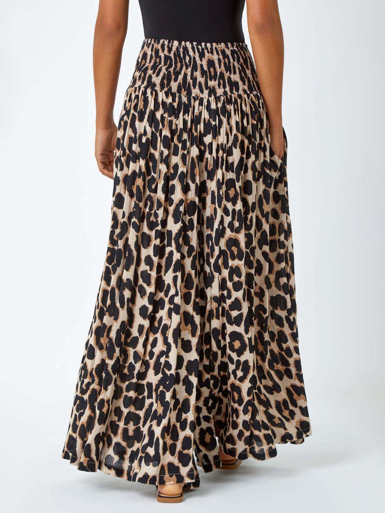 roman-animal-shirred-palazzo-stretch-trouserstillFront